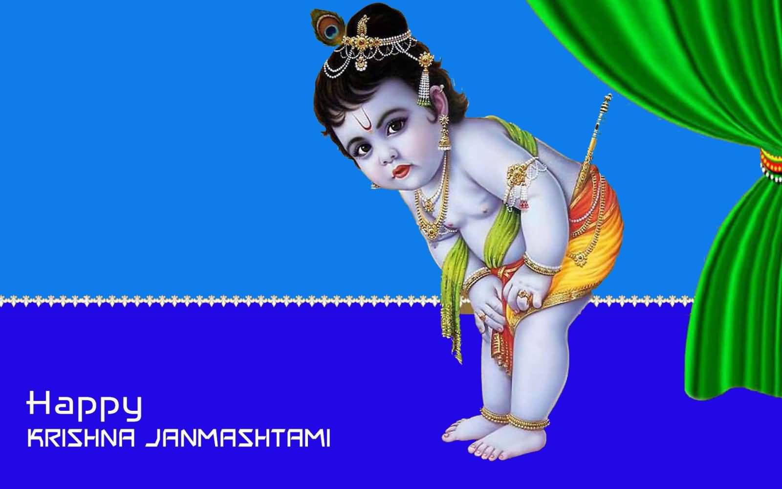 55 Latest Krishna Janmashtami Greeting Pictures