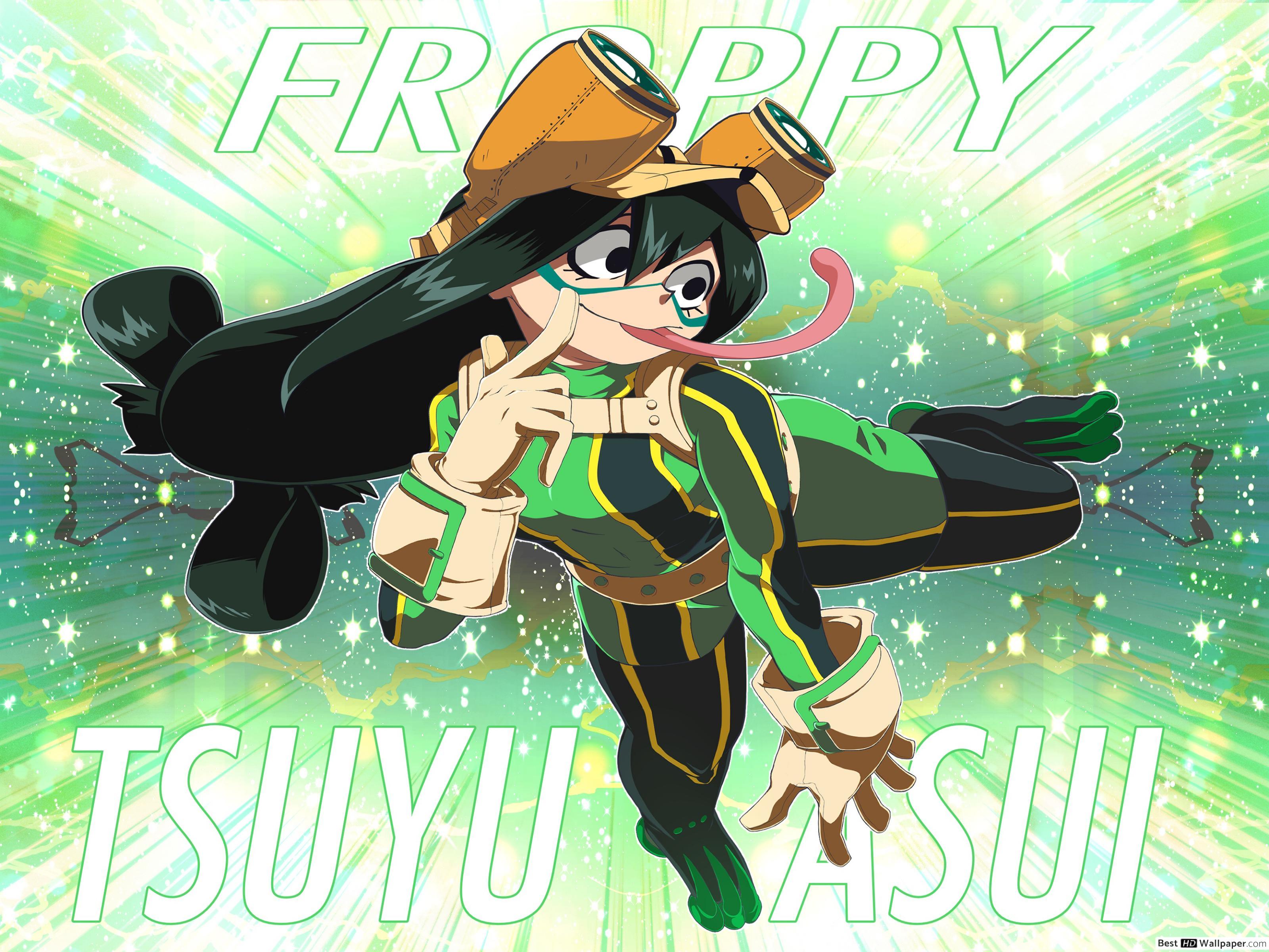 My Hero Academia Asui (Froppy) HD wallpaper download