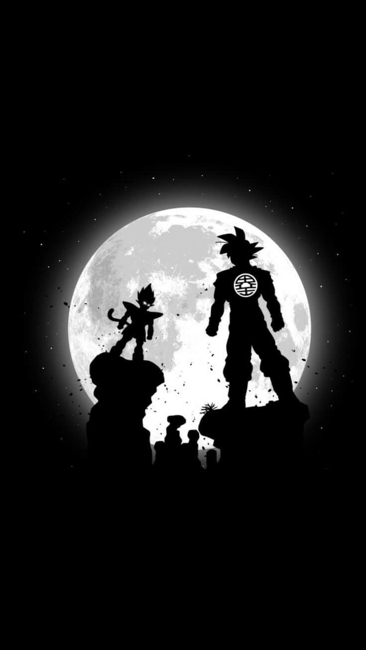 Phone wallpaper HD amoled - Dragon Ball