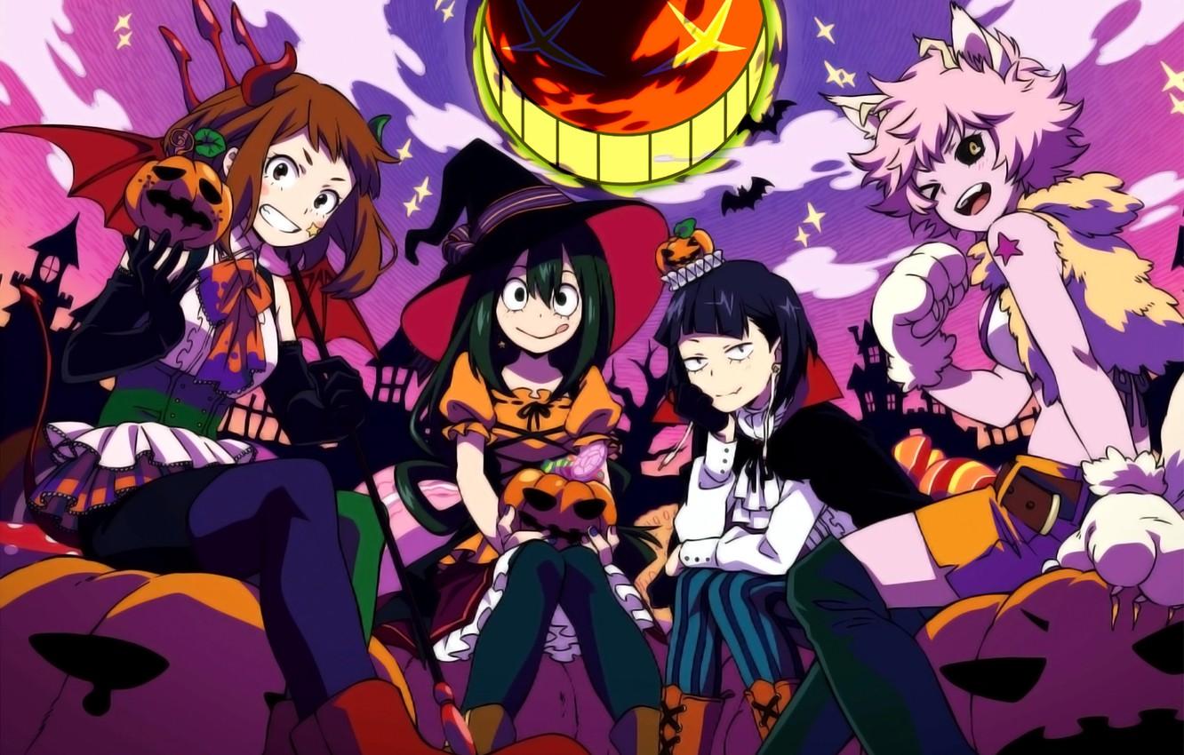 Wallpaper girls, Halloween, My Hero Academia, Boku No Hero Academy