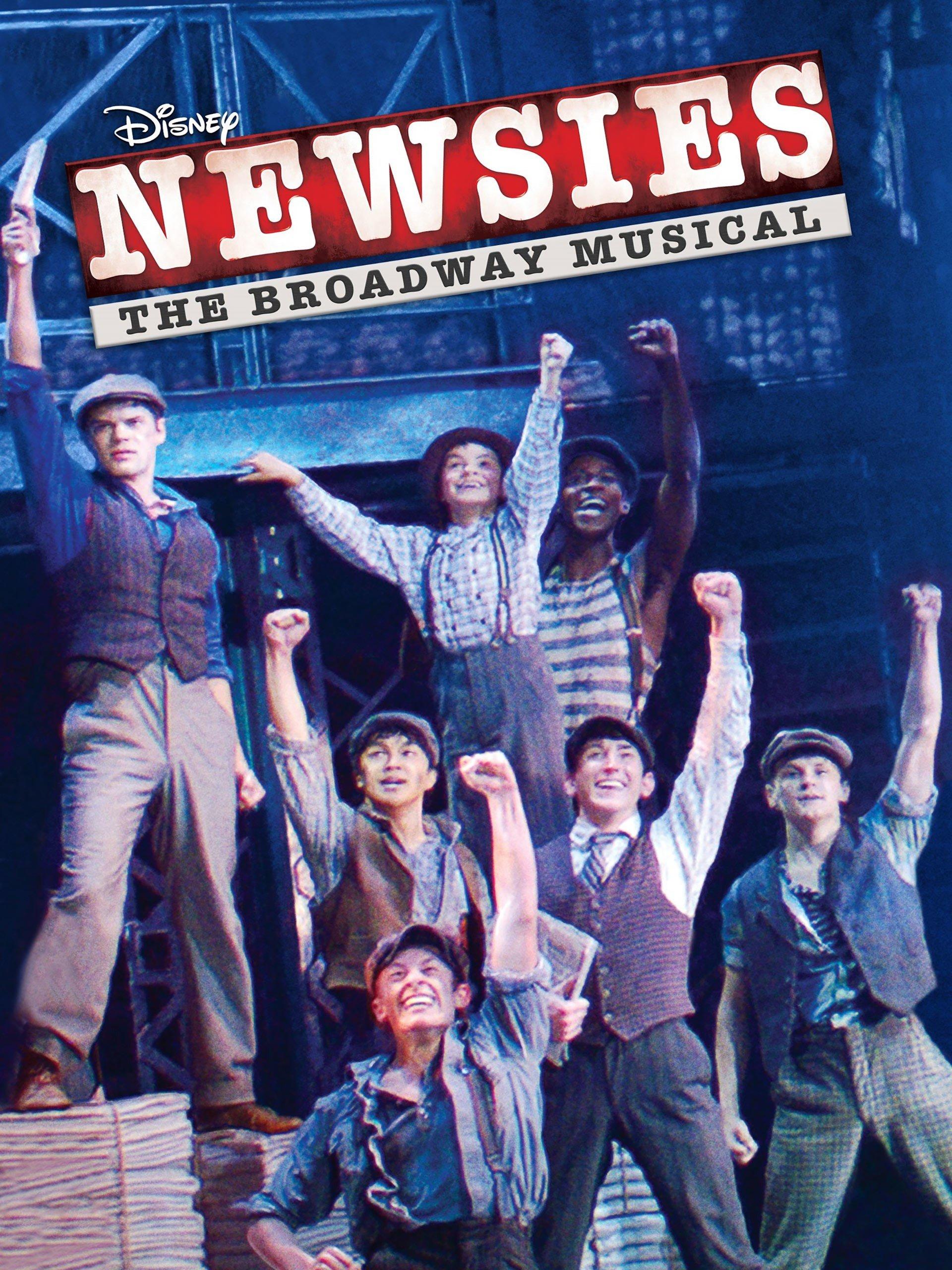 Disneys Newsies The Broadway Musical Movie Wallpaper image