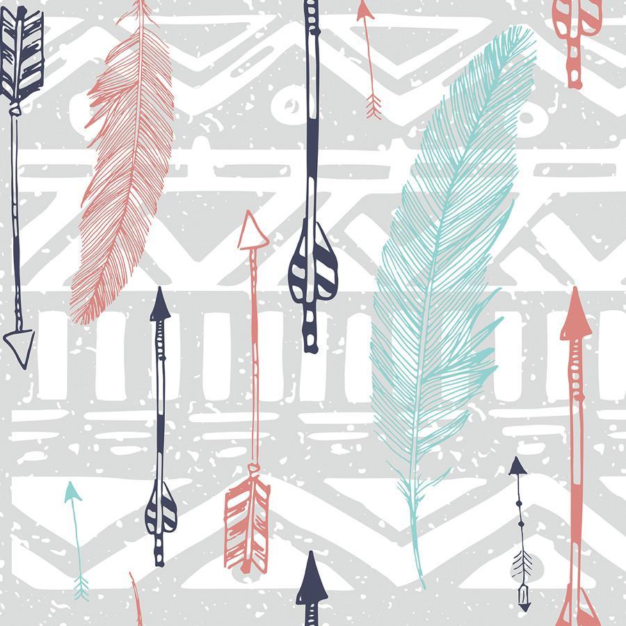 Feathers and Arrows Print