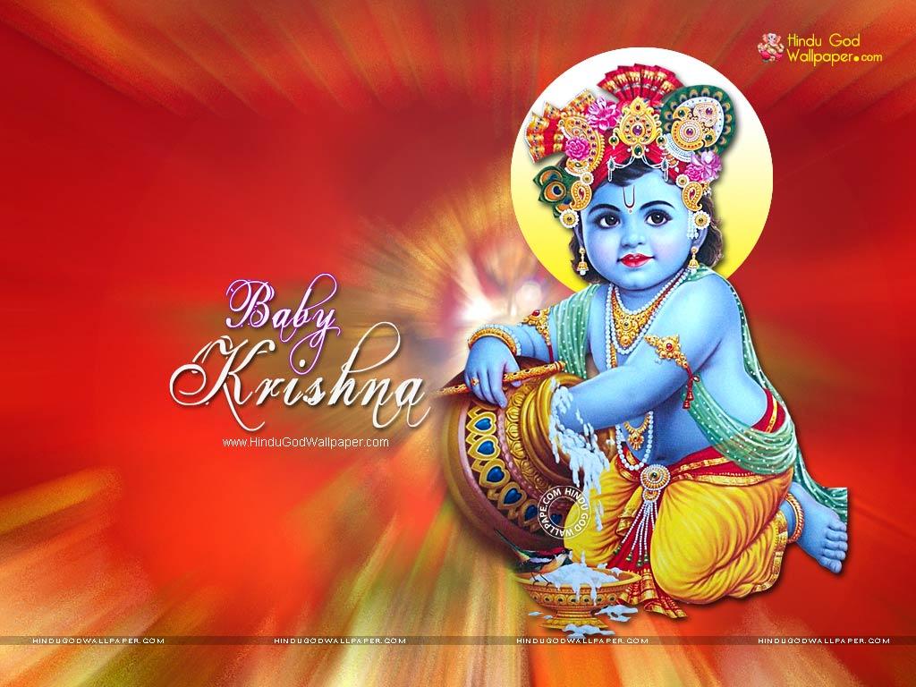Cute Baby Krishna Wallpaper & Image Free Download