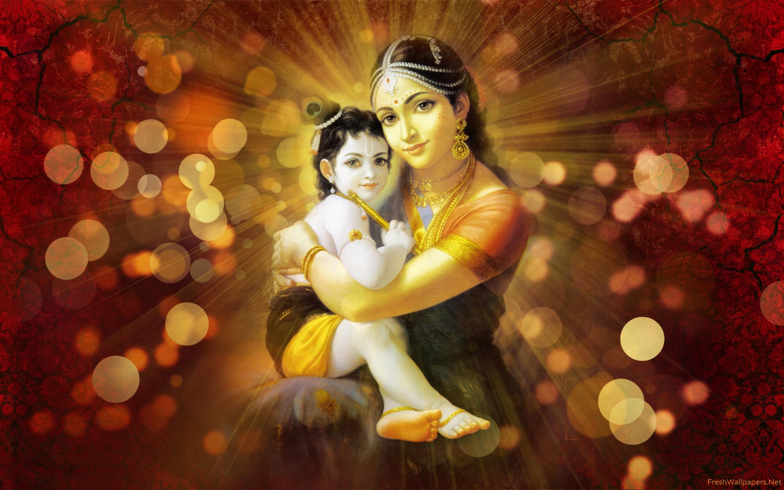 Cute Baby Krishna wallpaper