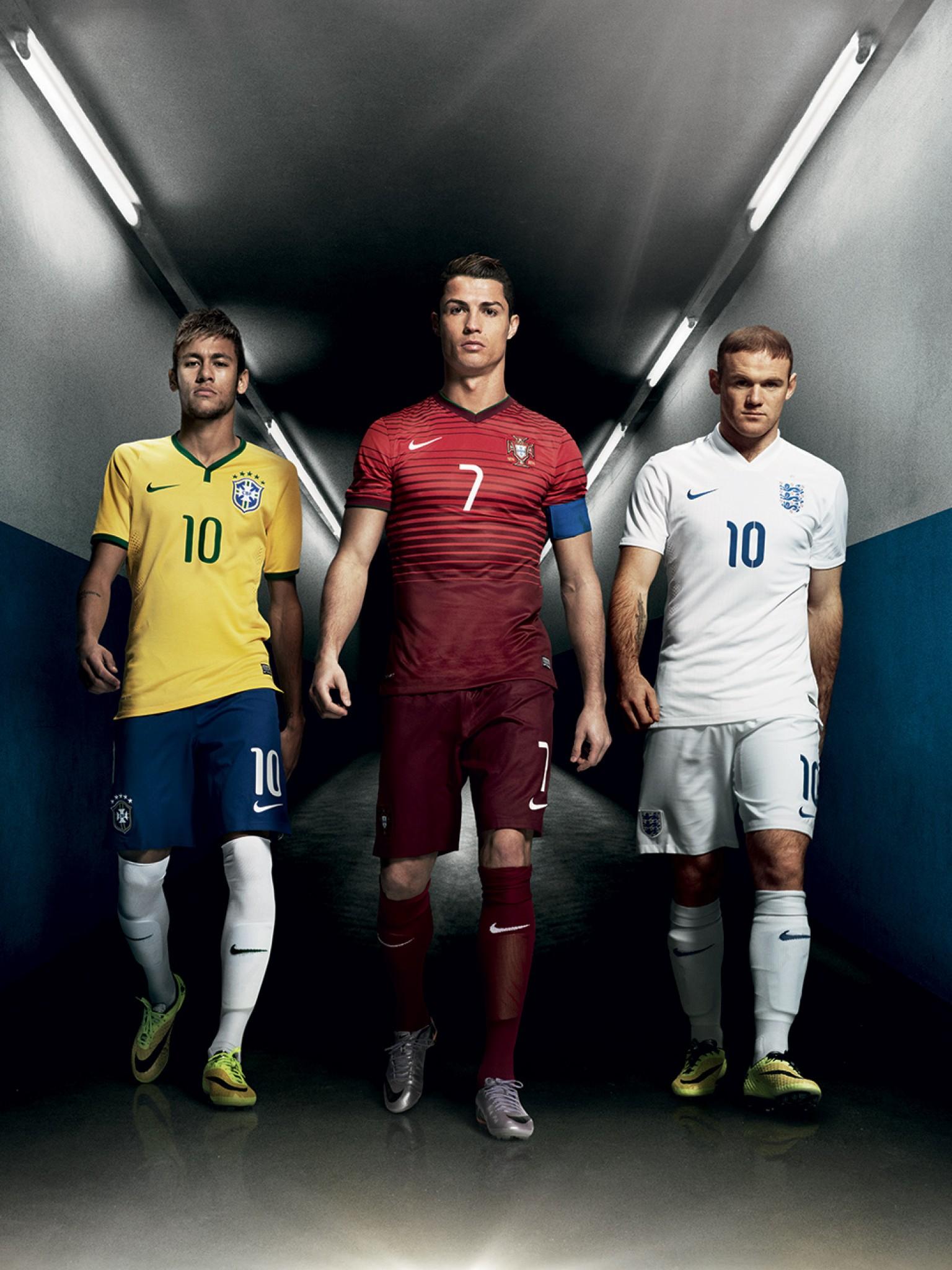Wallpaper Crstiano Ronaldo, Neymar, Wayne Rooney, HD, Sports