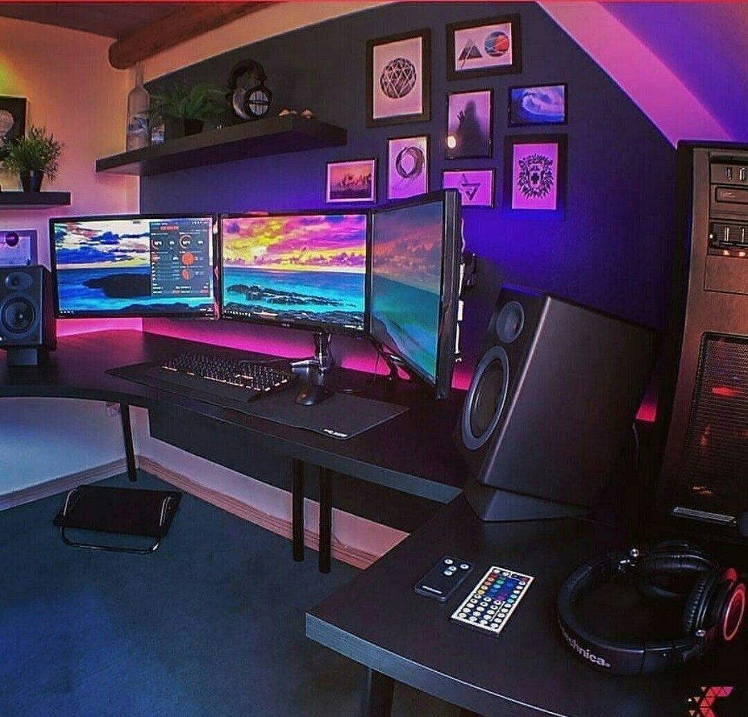 Dream Setups. Computer gaming room
