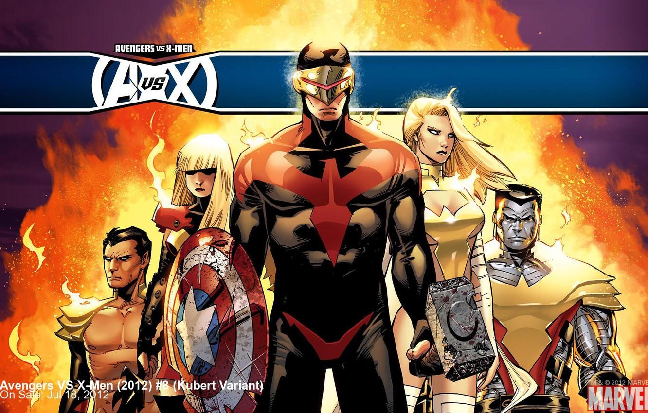 Wallpaper mutants, comic, superheroes, colossus, cyclops, emma frost