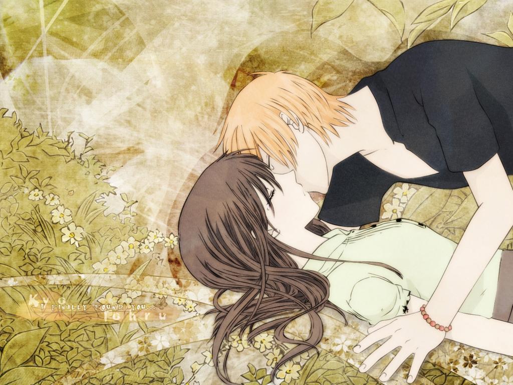 fruits basket honda tohru sohma kyo wallpaper