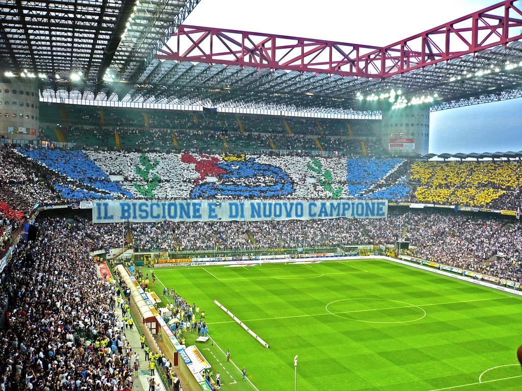 San Siro Stadium, Inter fans Derby