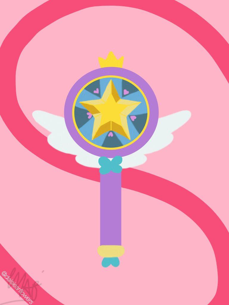 Star's wand wallpaper #starvstheforcesofevil #starbutterly #svtfoe