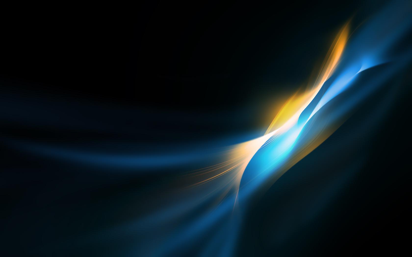Black and Blue Abstract Wallpaper