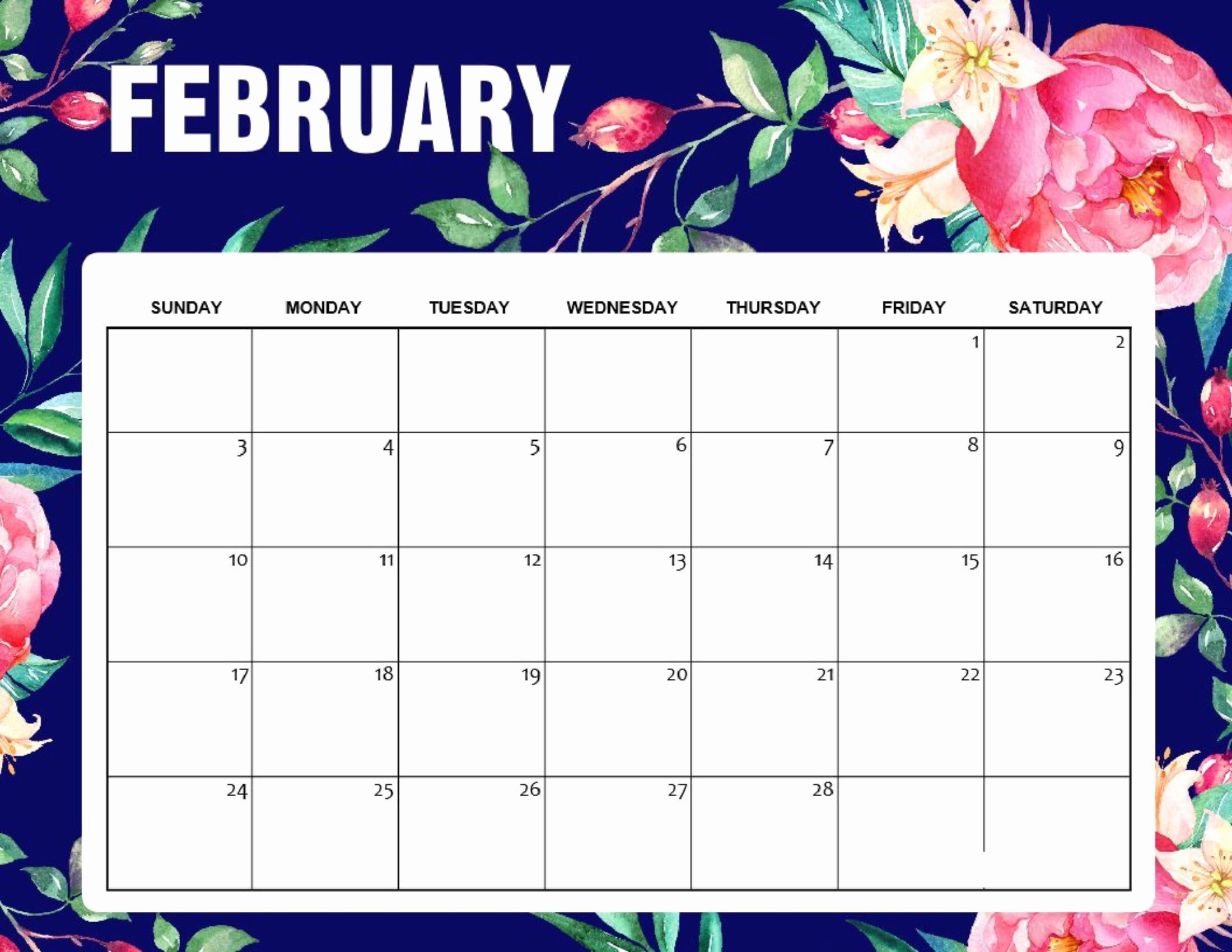 Desktop Wallpaper Calendar 2019 2020 2 February 2019