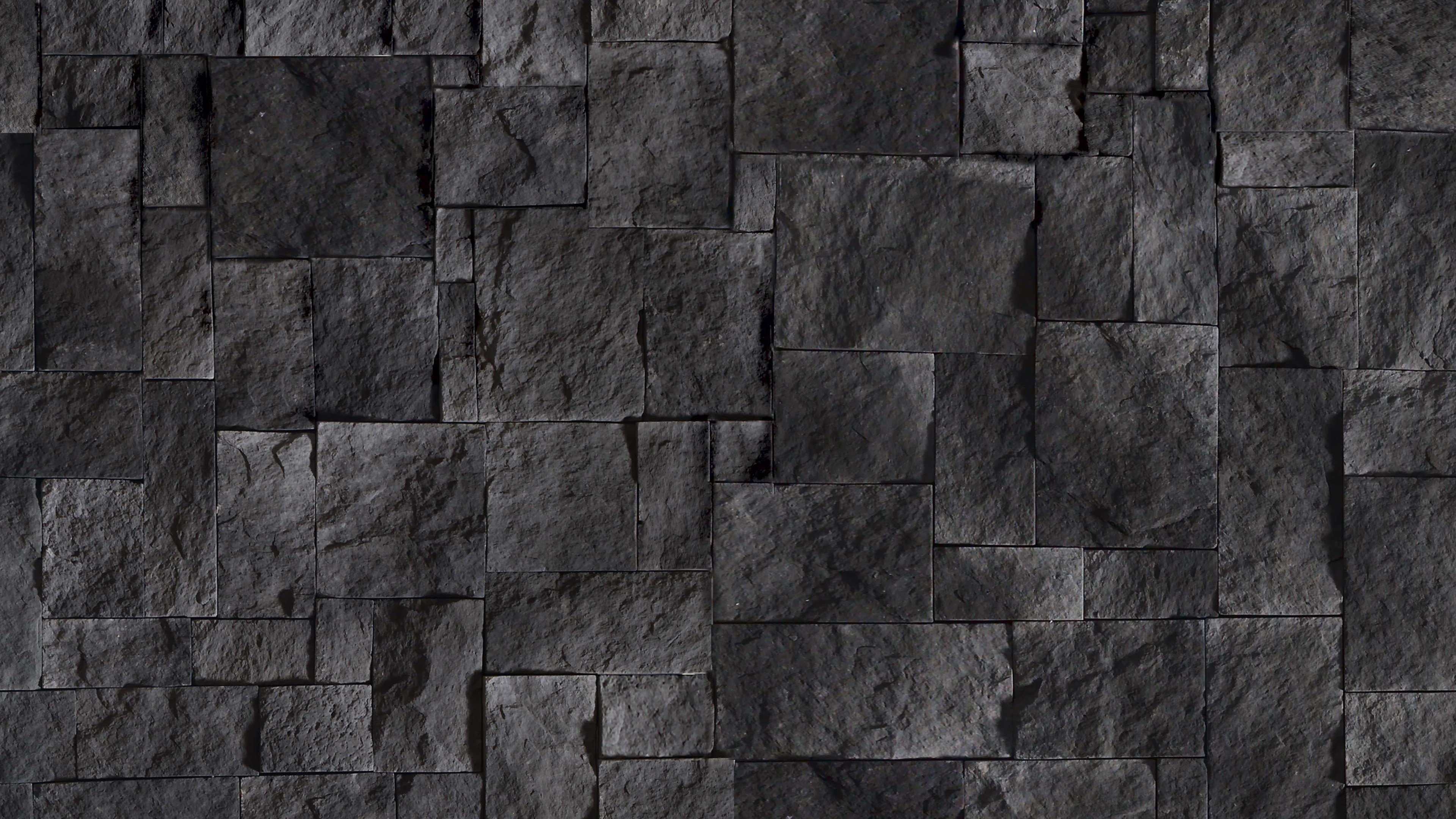 Black Brick Texture Wallpaper 42269