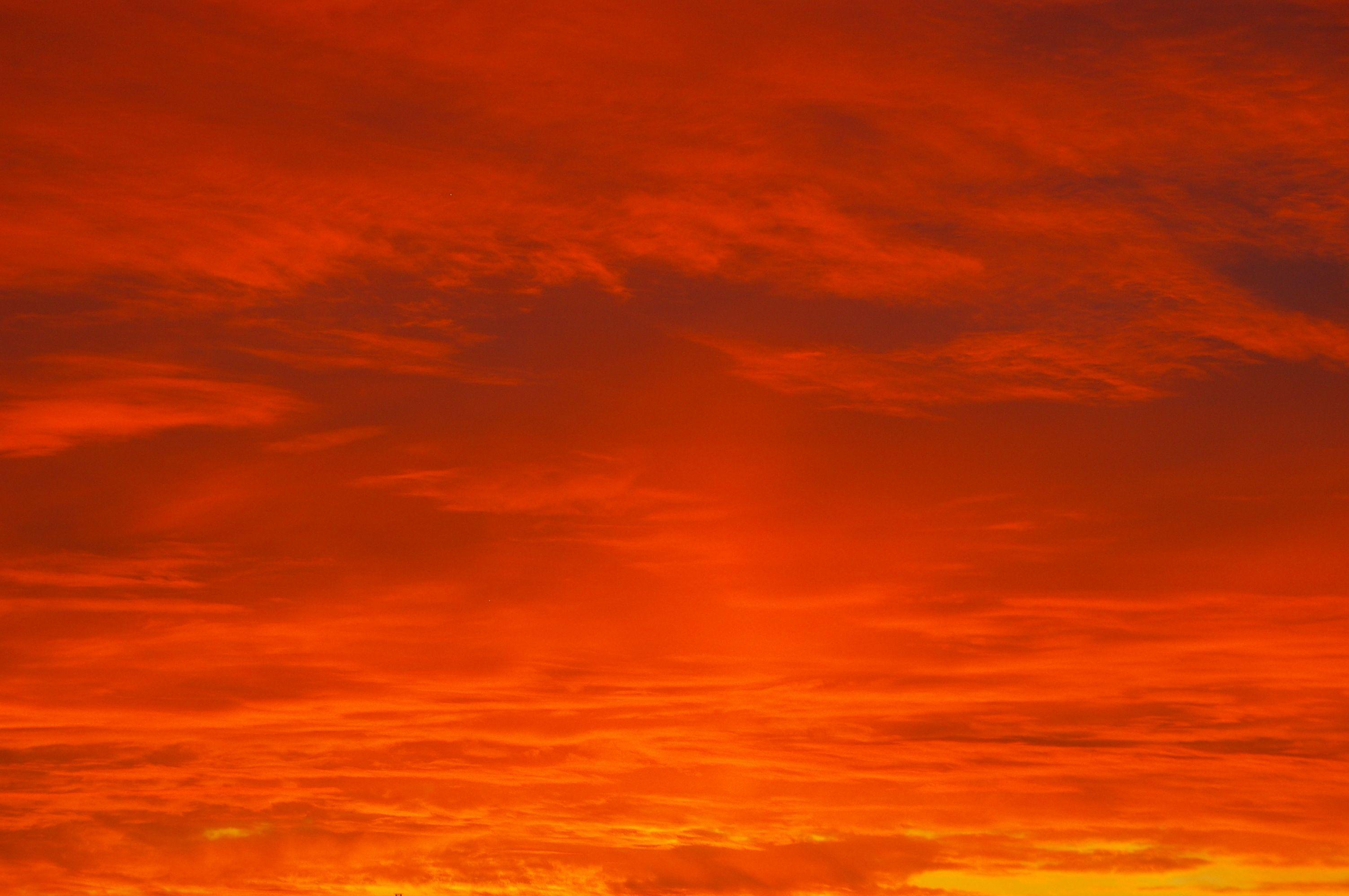 Orange Sky Wallpaper Free Orange Sky Background