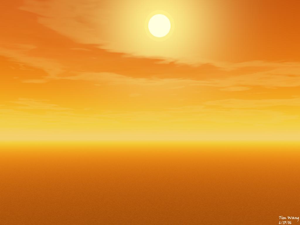 Download wallpaper: summer sun, , orange Sky, download photo