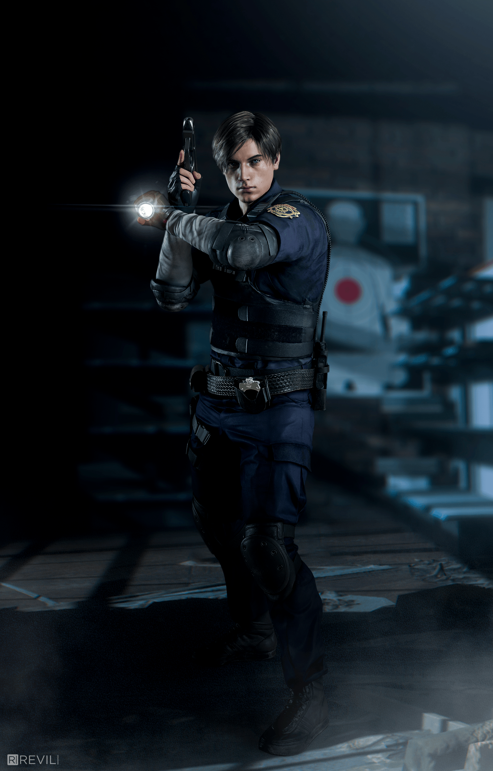 Leon Kennedy Resident Evil 2 Wallpapers Wallpaper Cave