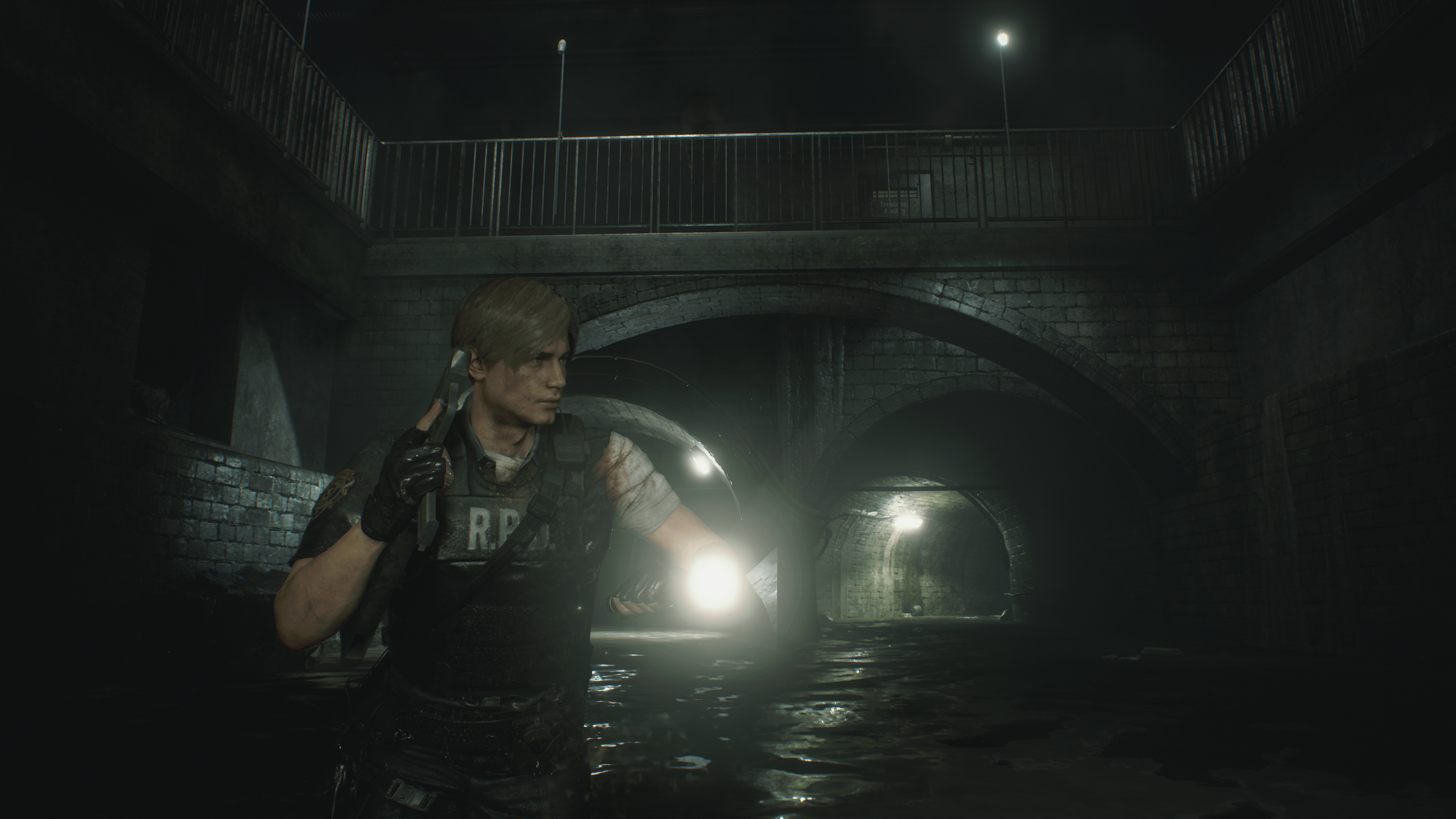Resident Evil 2 (2019) Leon S. Kennedy 4k Ultra HD Wallpaper