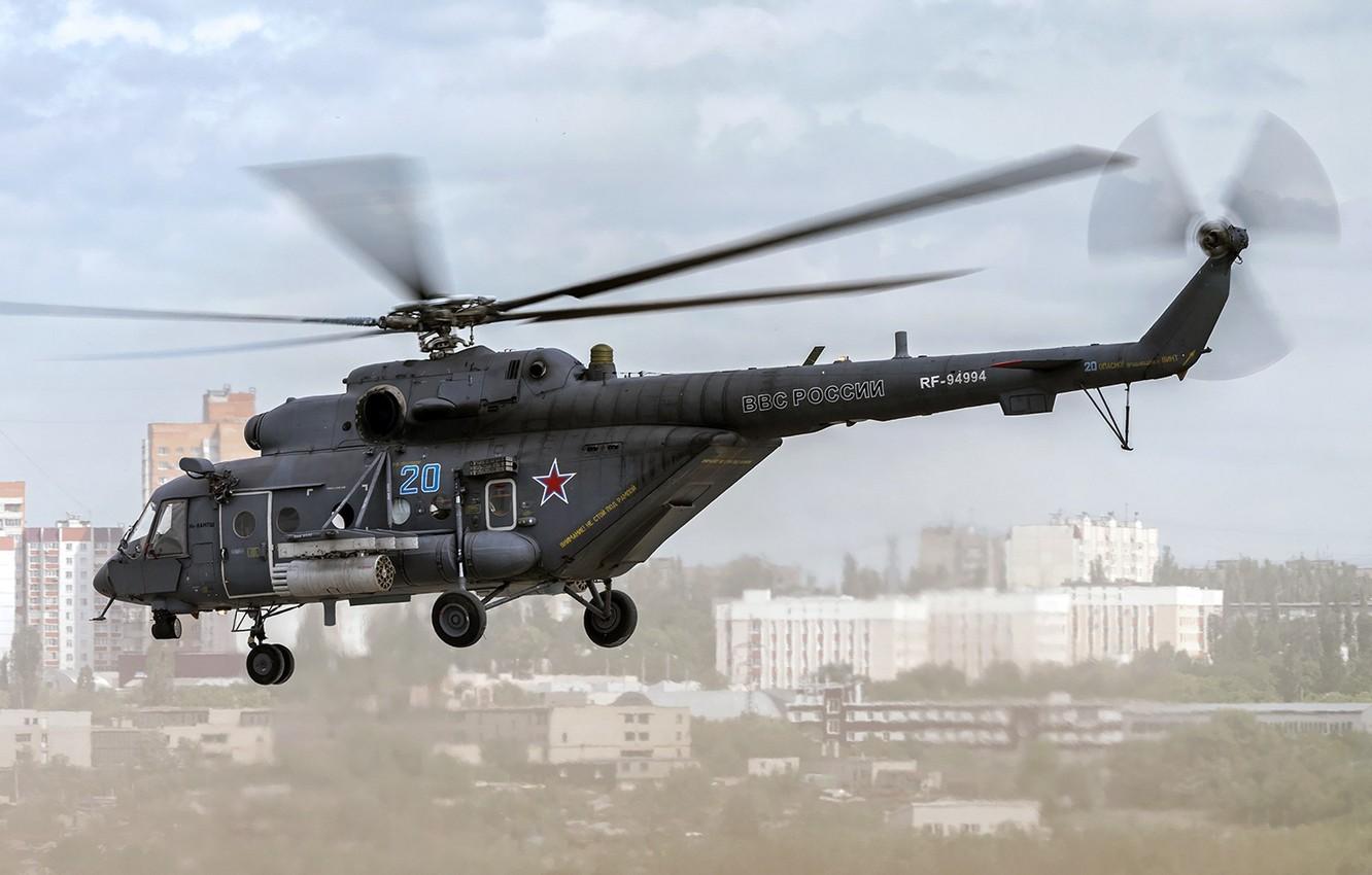 Wallpaper Helicopter, Flies, Mi 8, Mi 8, The Russian Air Force, Mi