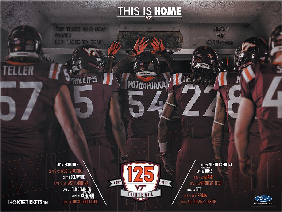 Poster Swag Virginia Tech Football Wallpaper