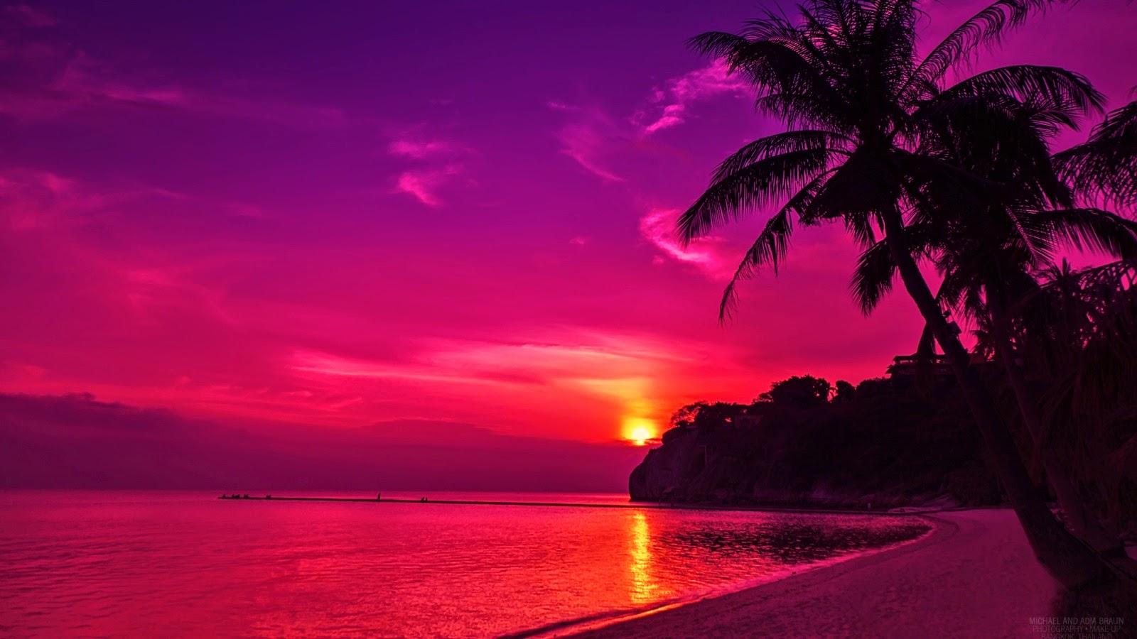 Thailand Beach Sunset Wallpapers