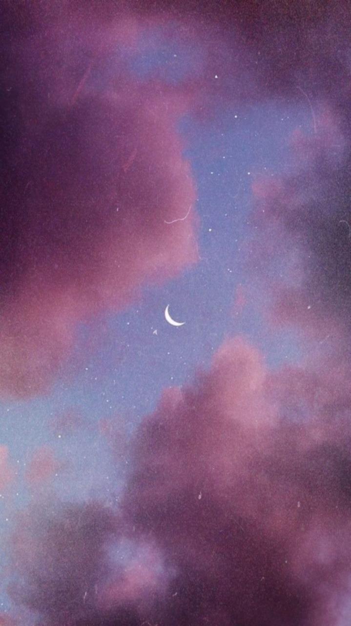  Wallpaper  Moon And Stars Aesthetic Wallpaper  Download Free
