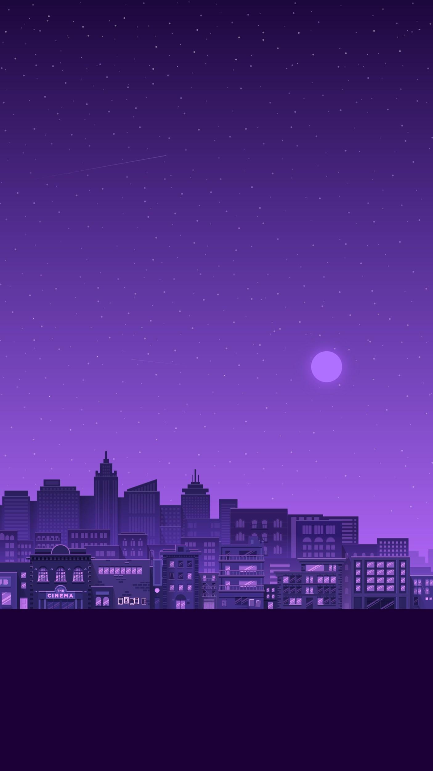 Aesthetic Anime Wallpapers Purple - Anime Wallpaper HD