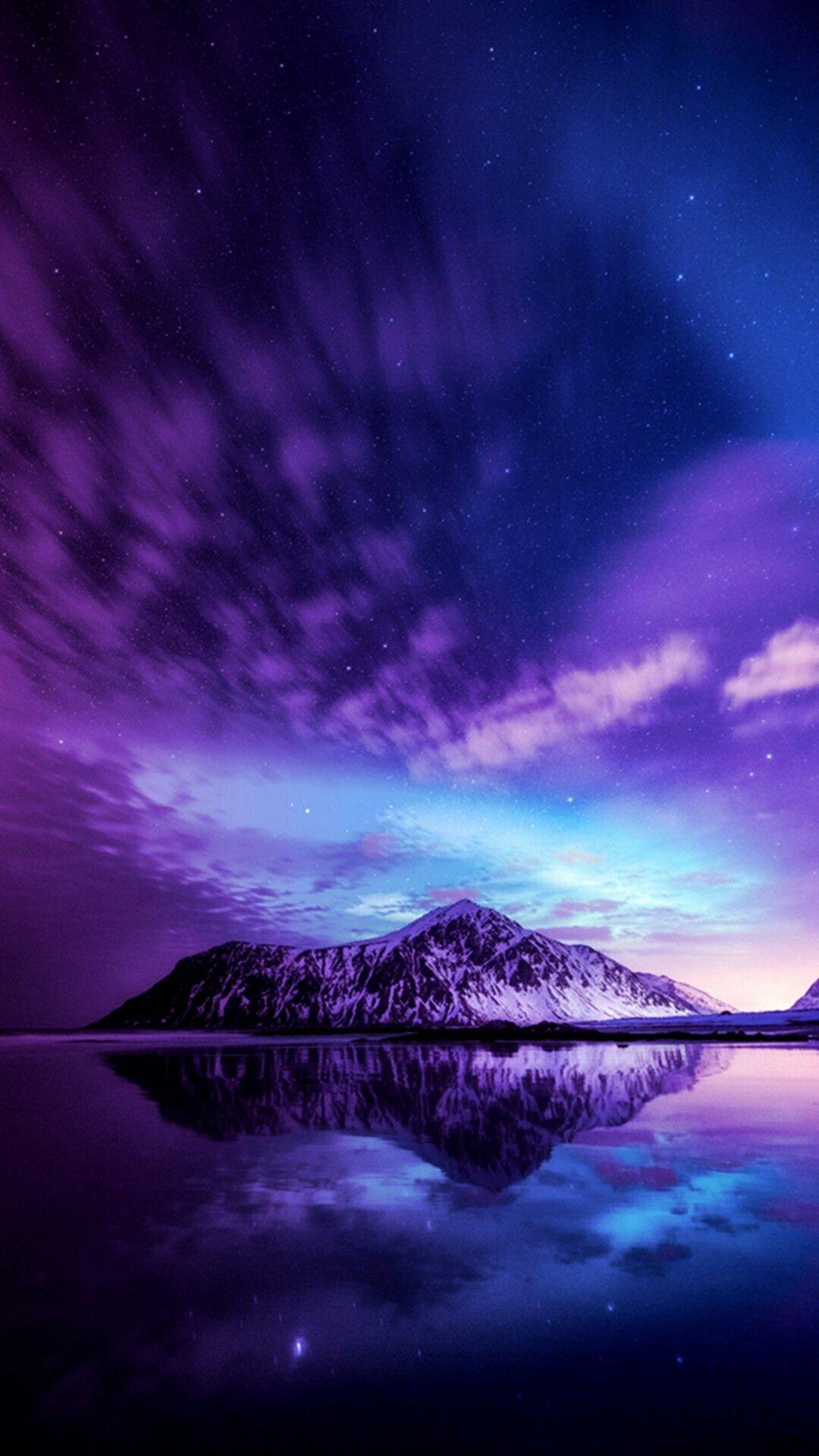 aesthetic purple wallpaper love