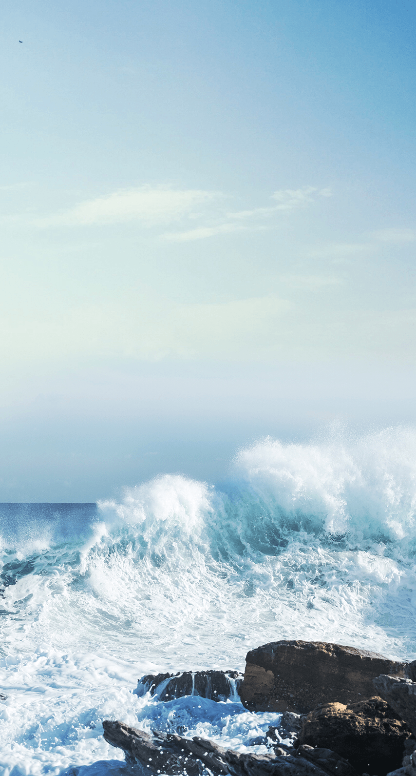 Pastel Ocean Wallpaper