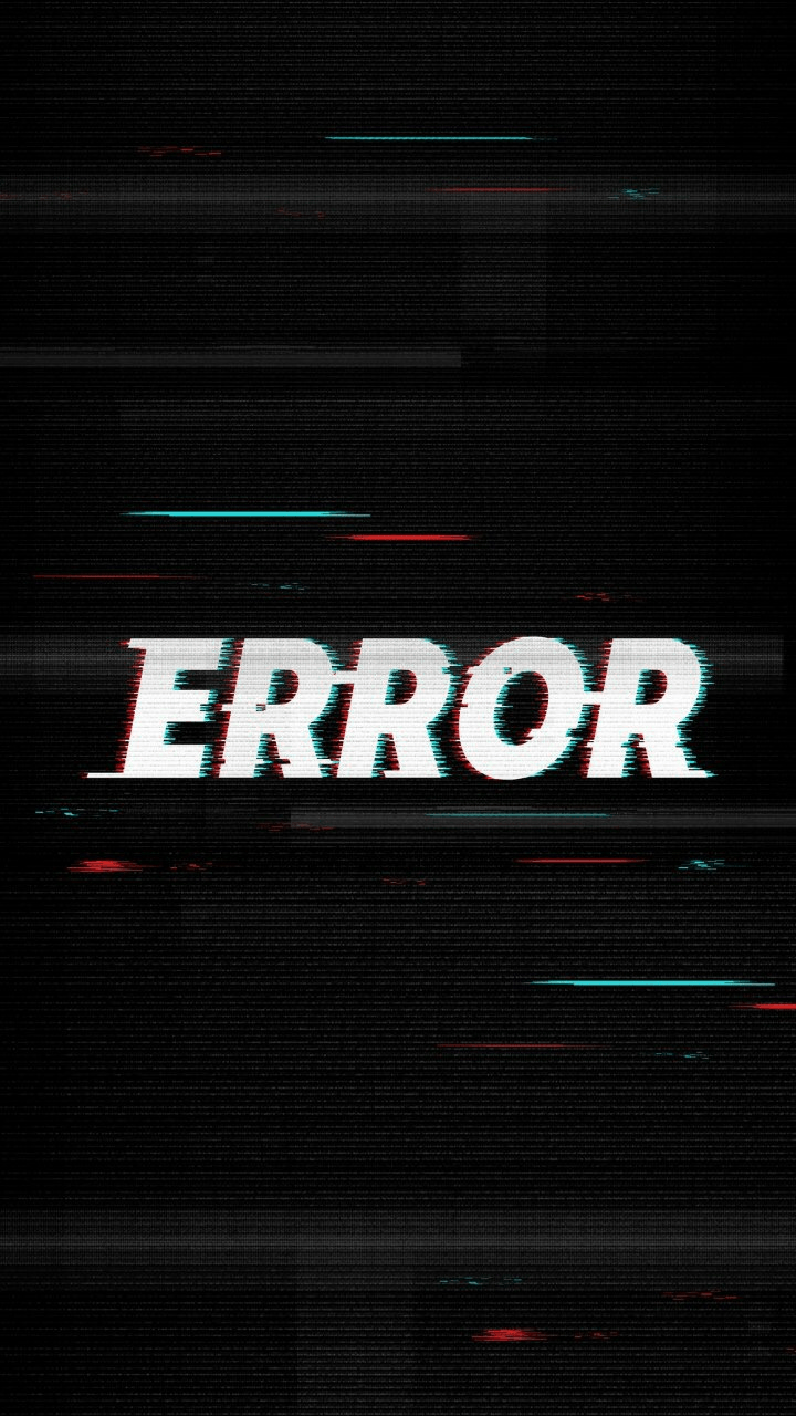 Wallpaper Error Black Wallpaper Aesthetic Glitch Kroso Wallpapers