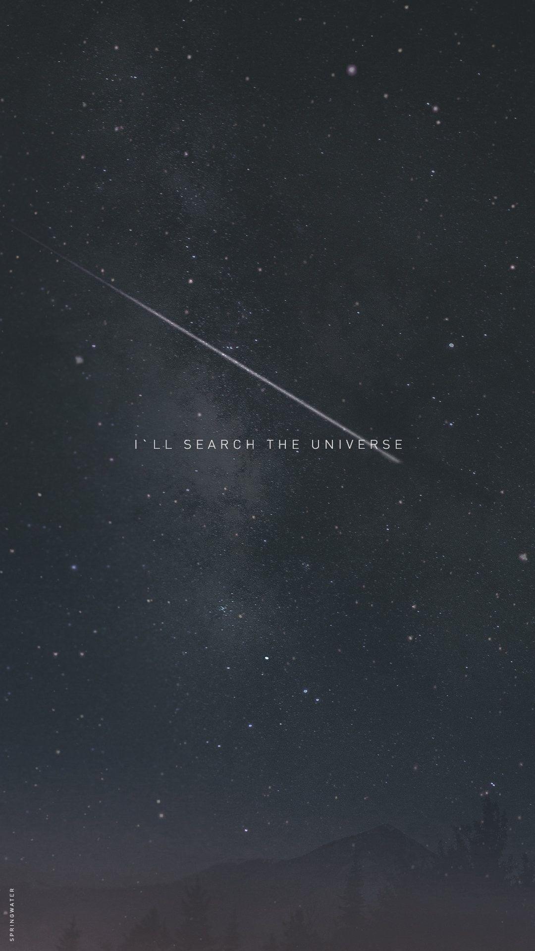 UNIVERSE. Wallpaper quotes, Aesthetic wallpaper