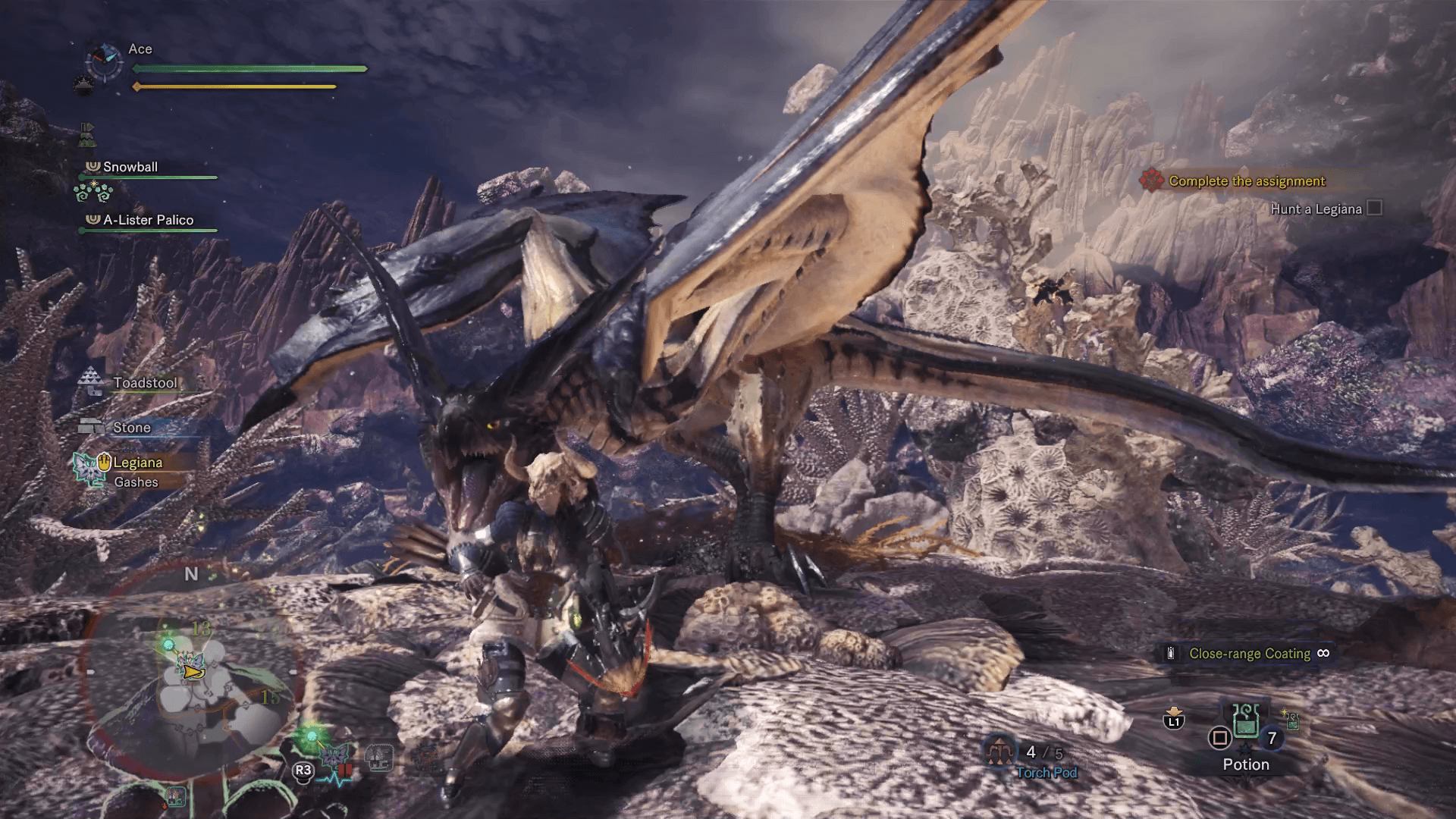 Monster Hunter World Legiana to Track and Kill the Legiana