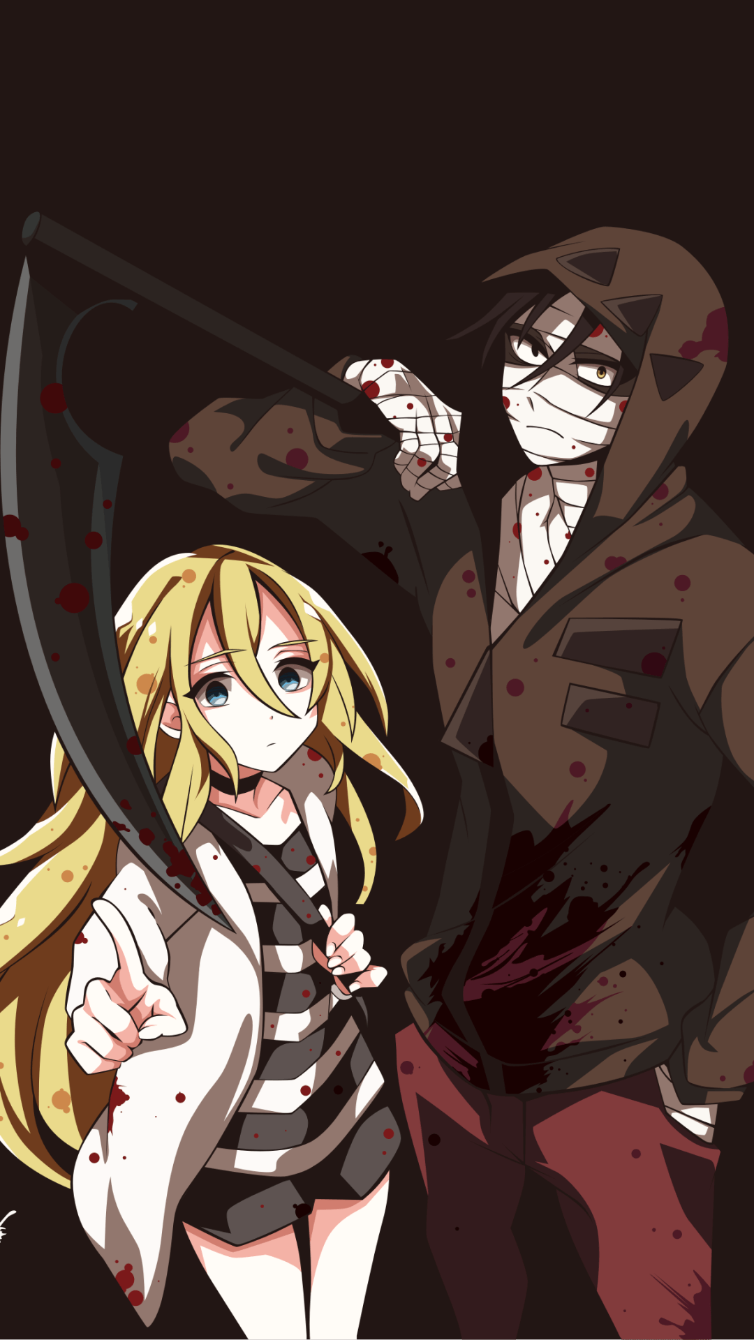 Anime Angels Of Death (1080x1920) Wallpaper