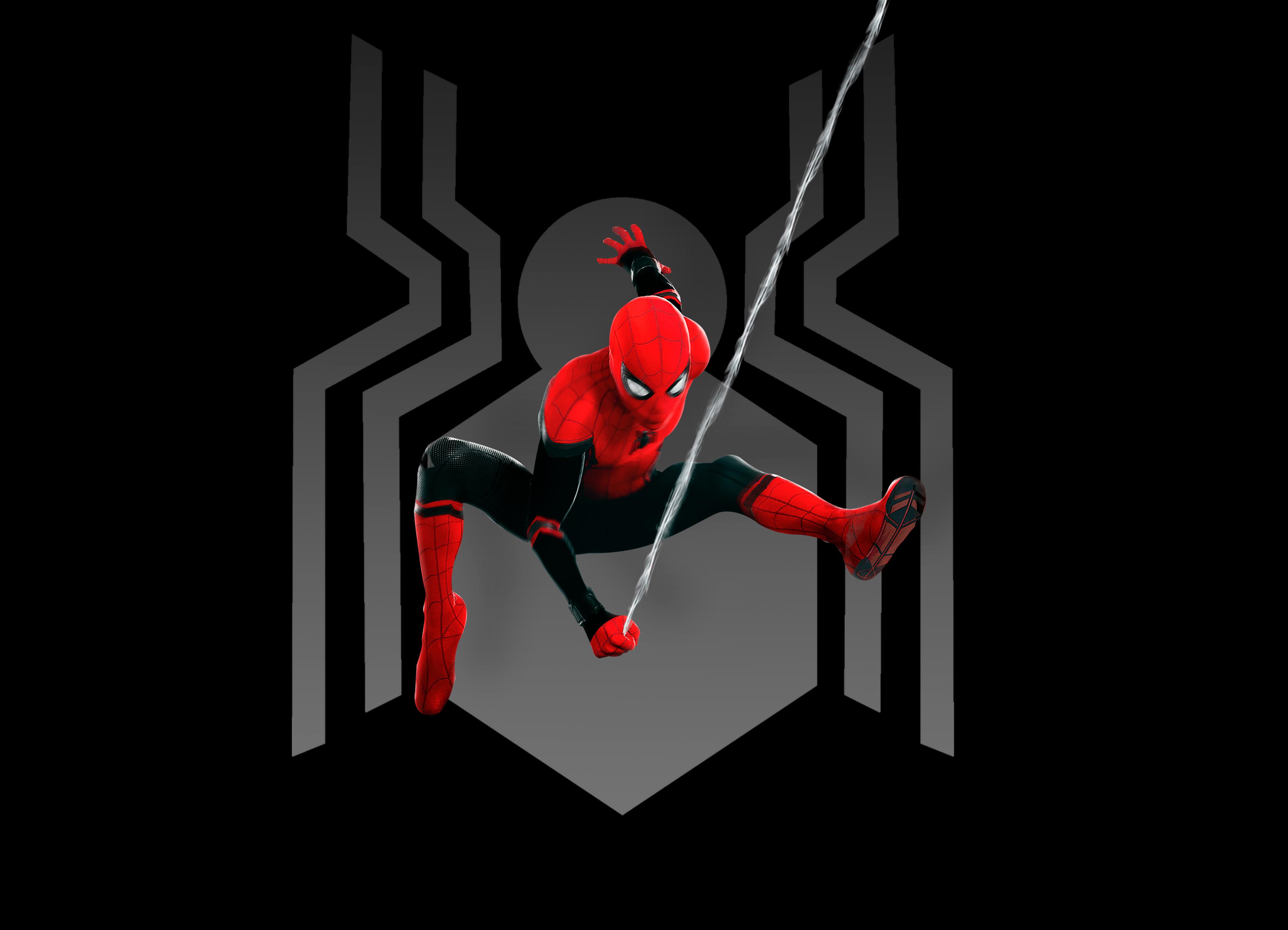 Spider Man Far From Home Logo Wallpapers Wallpaper Cave