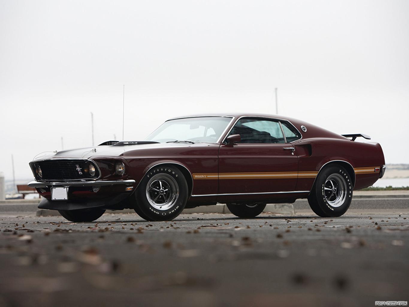 Photo Ford Mustang Mach 1 1969 auto