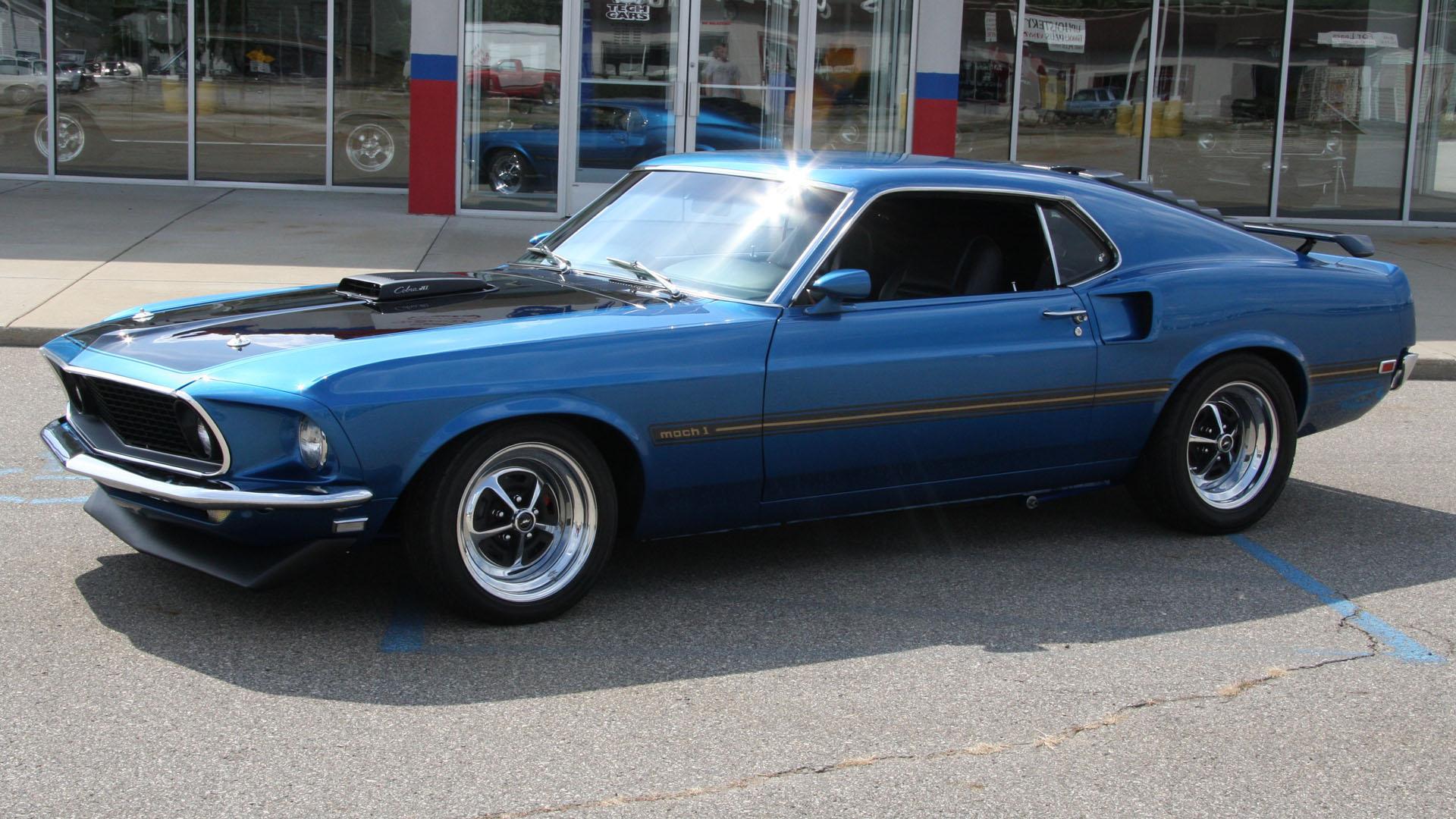 reflections, cars, Ford Mustang, vehicles, Ford Mustang Mach 1