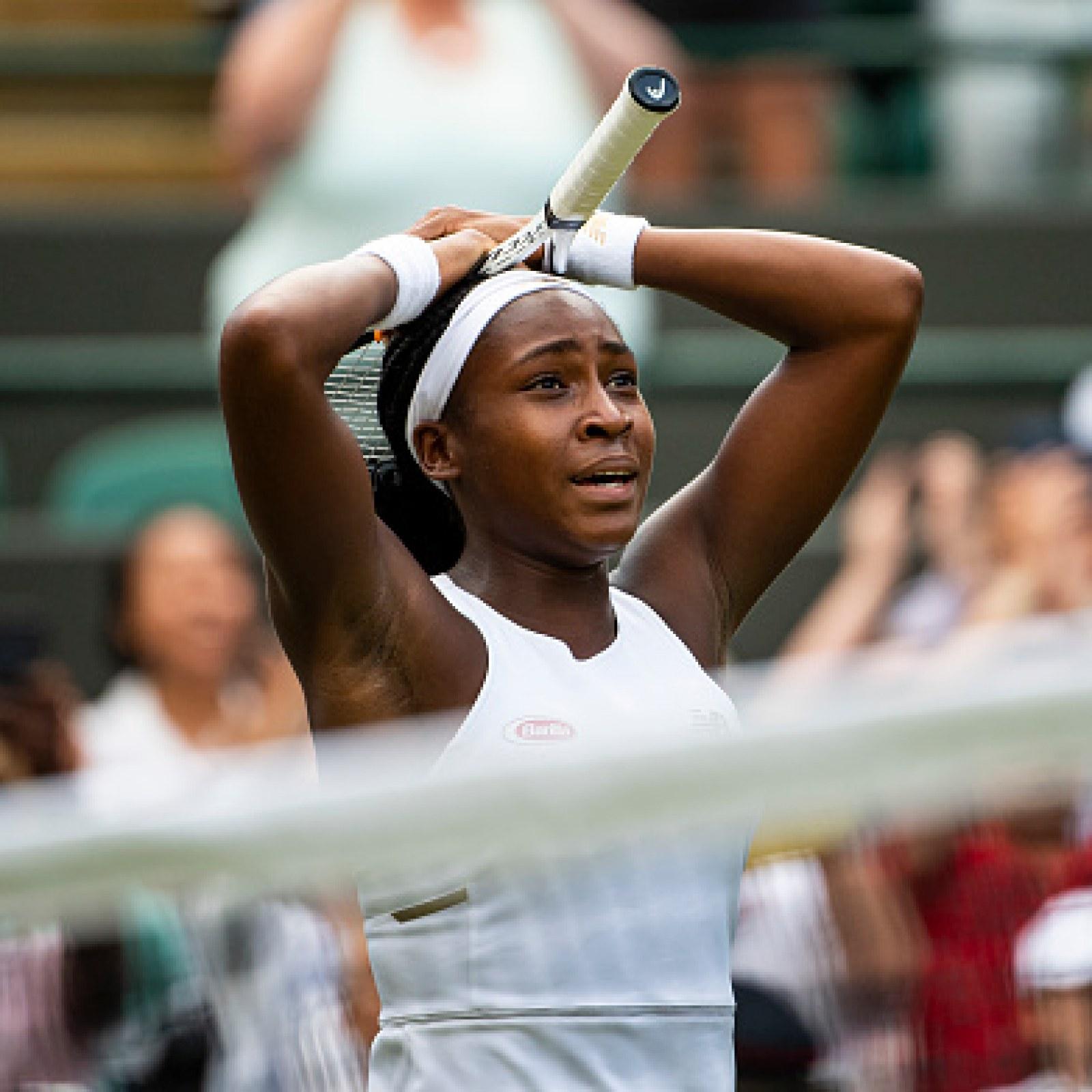 Teenager Coco Gauff Upsets Her Idol, Venus Williams, at Wimbledon