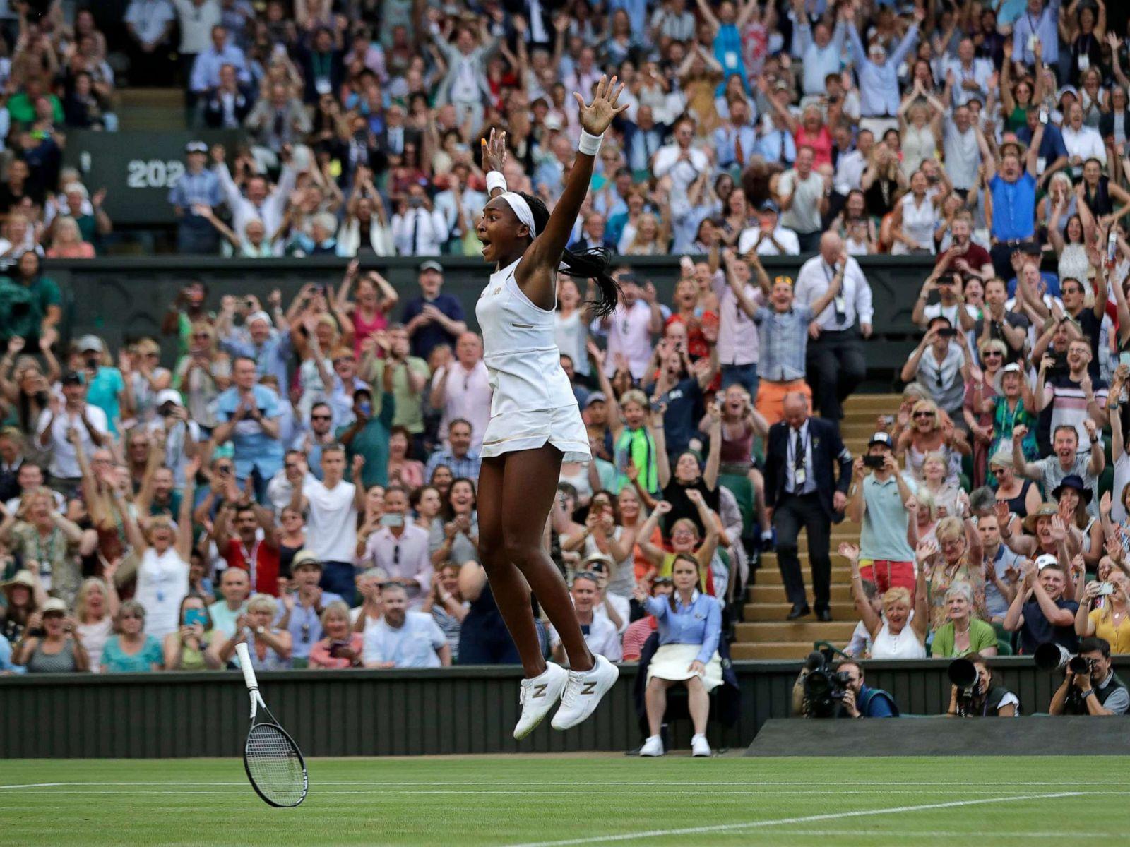 Coco Gauff stages comeback at Wimbledon, defeats Polona Hercog to