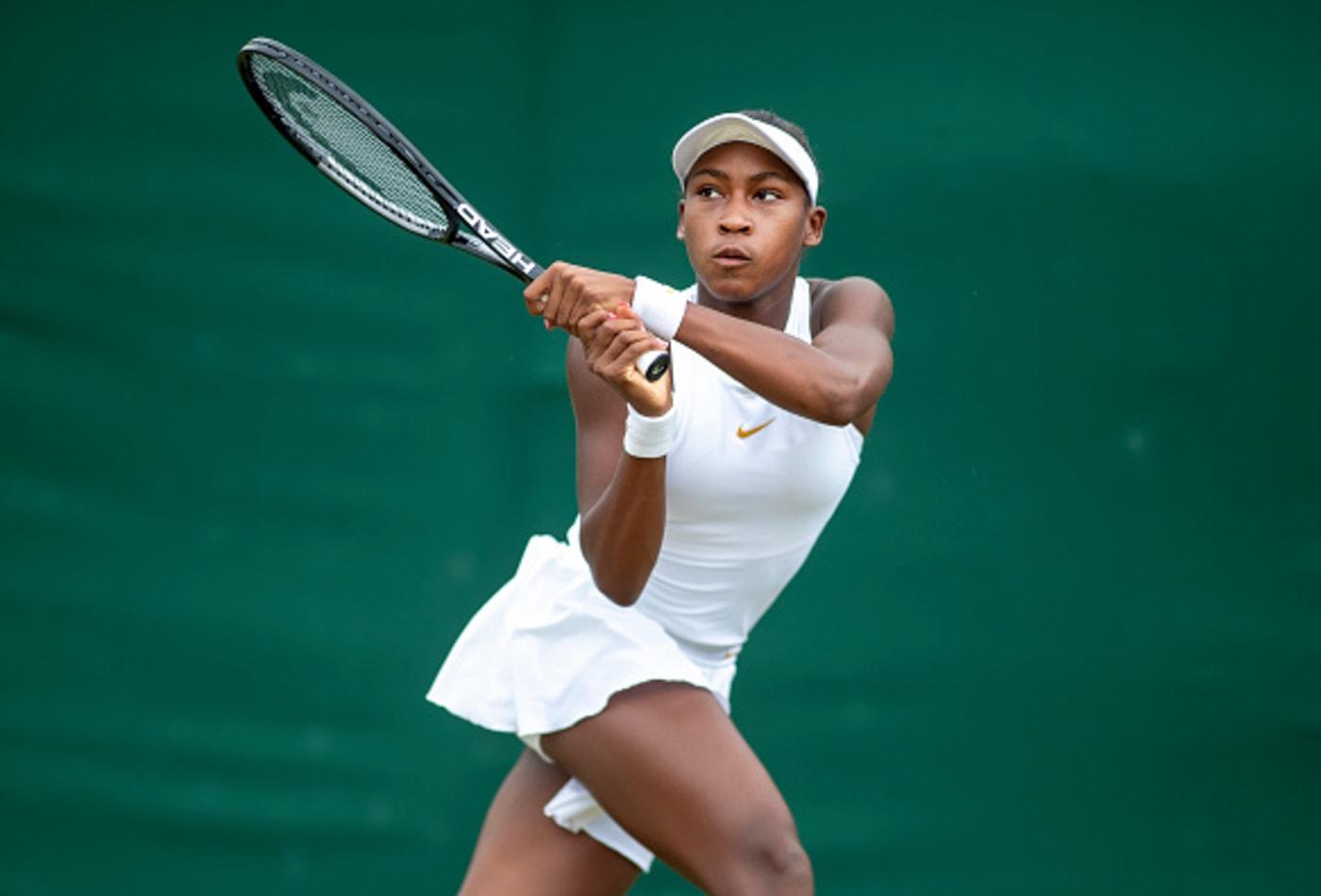 Cori Gauff is the youngest player to qualify for Wimbledon