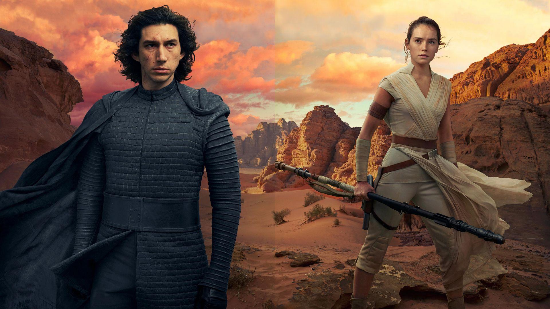 Wallpaper Star Wars: The Rise of Skywalker, Adam Driver, Daisy
