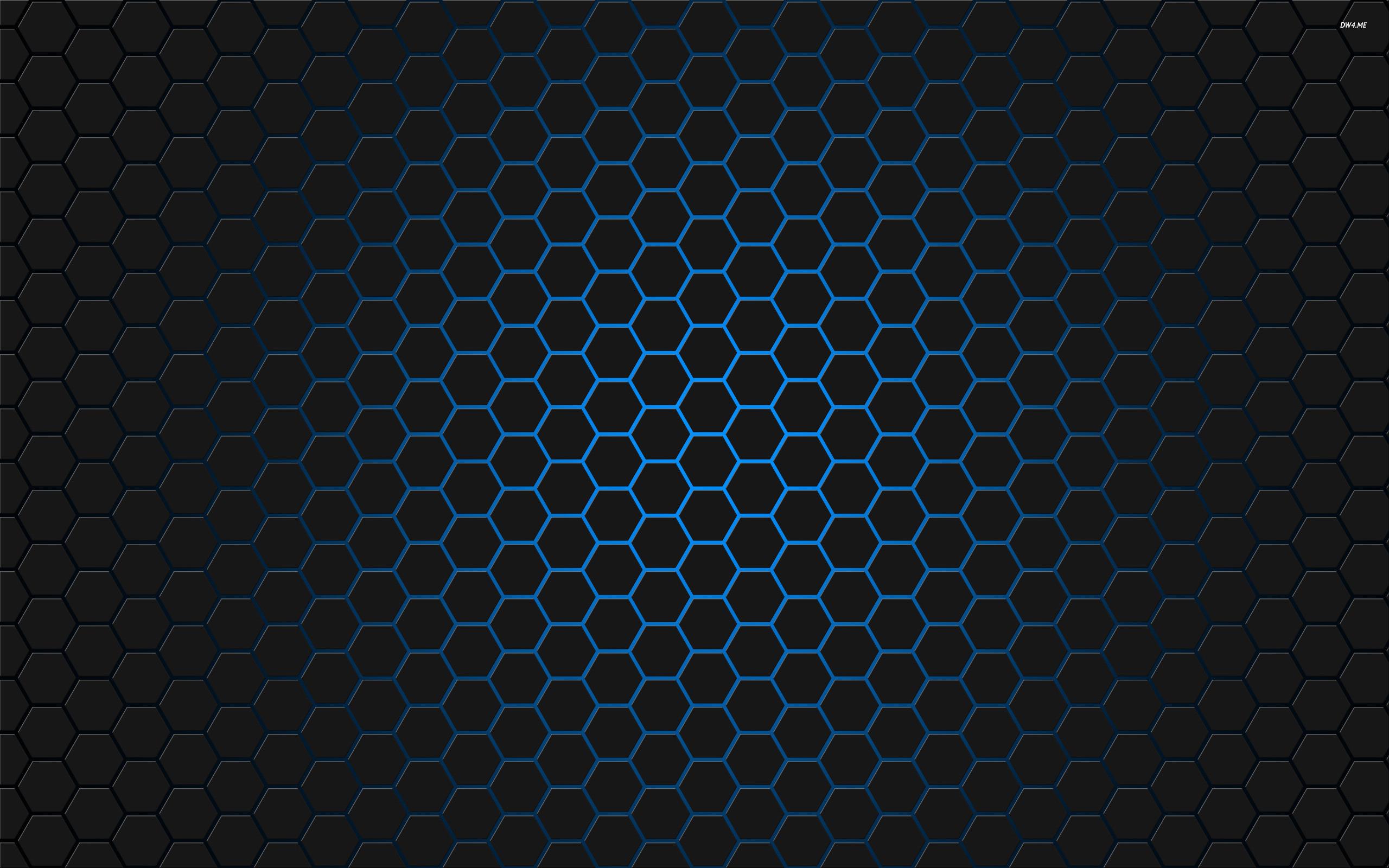 Black Hexagon Wallpaper