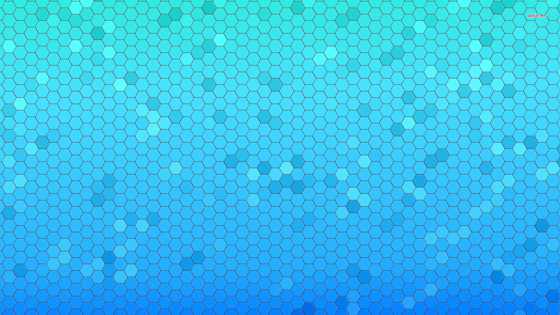 Blue honeycomb pattern wallpaper. Wallpaper Wide HD