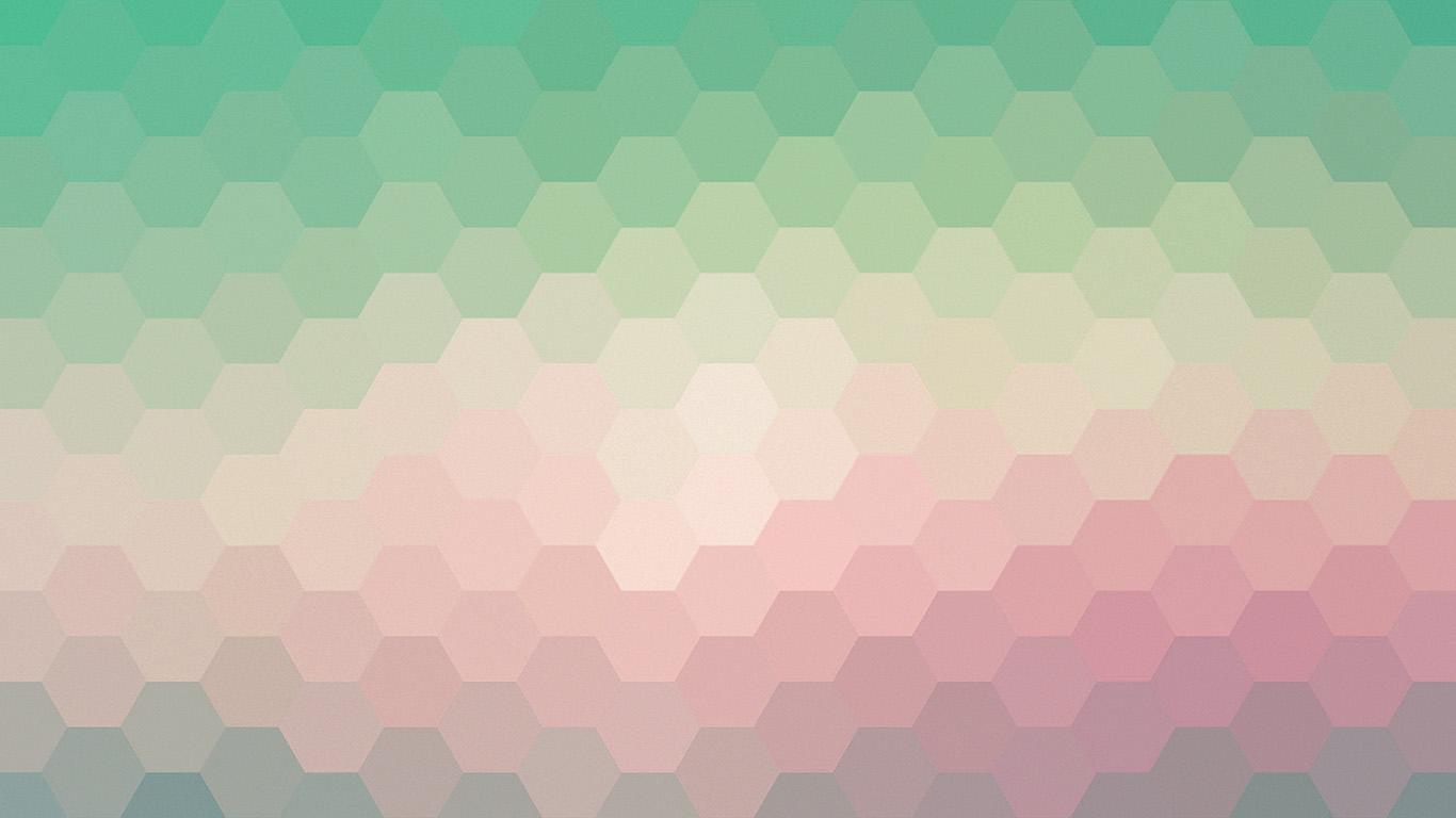 wallpaper for desktop, laptop. hexagon green red pattern