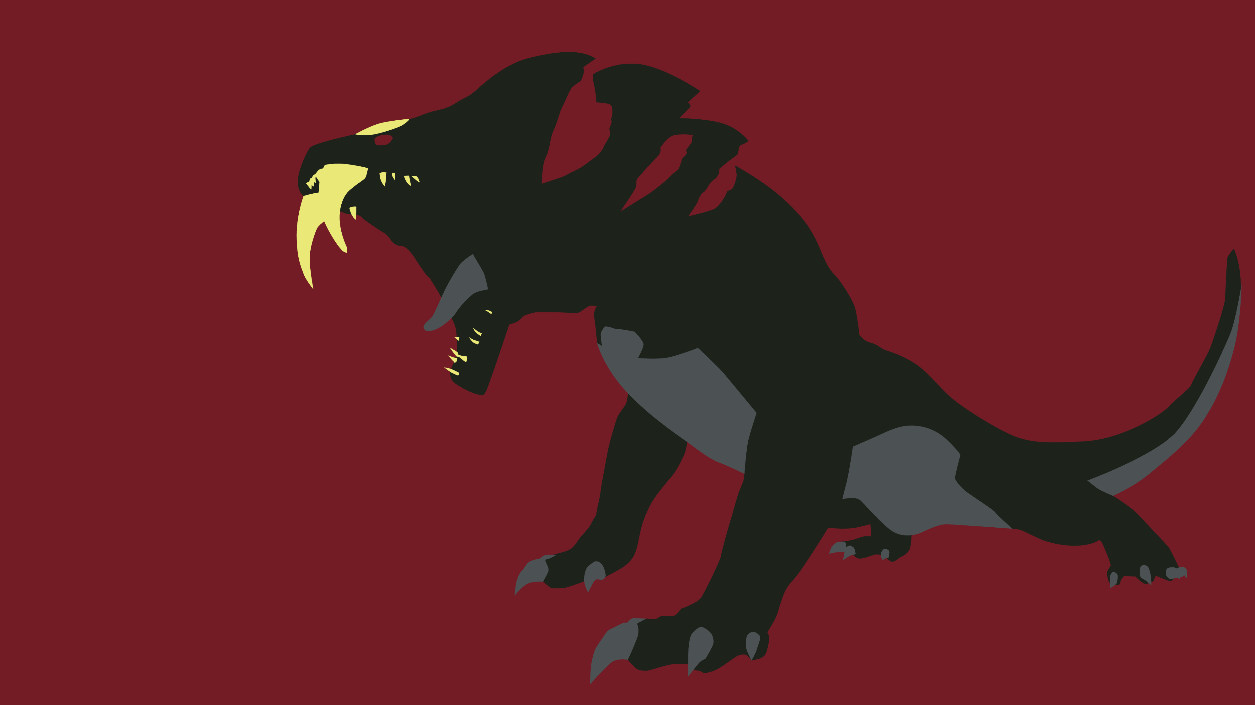 Minimalist Monster Hunter Phone Wallpaper / 배경 화면 : 1920x1080px, 몬스터 헌터