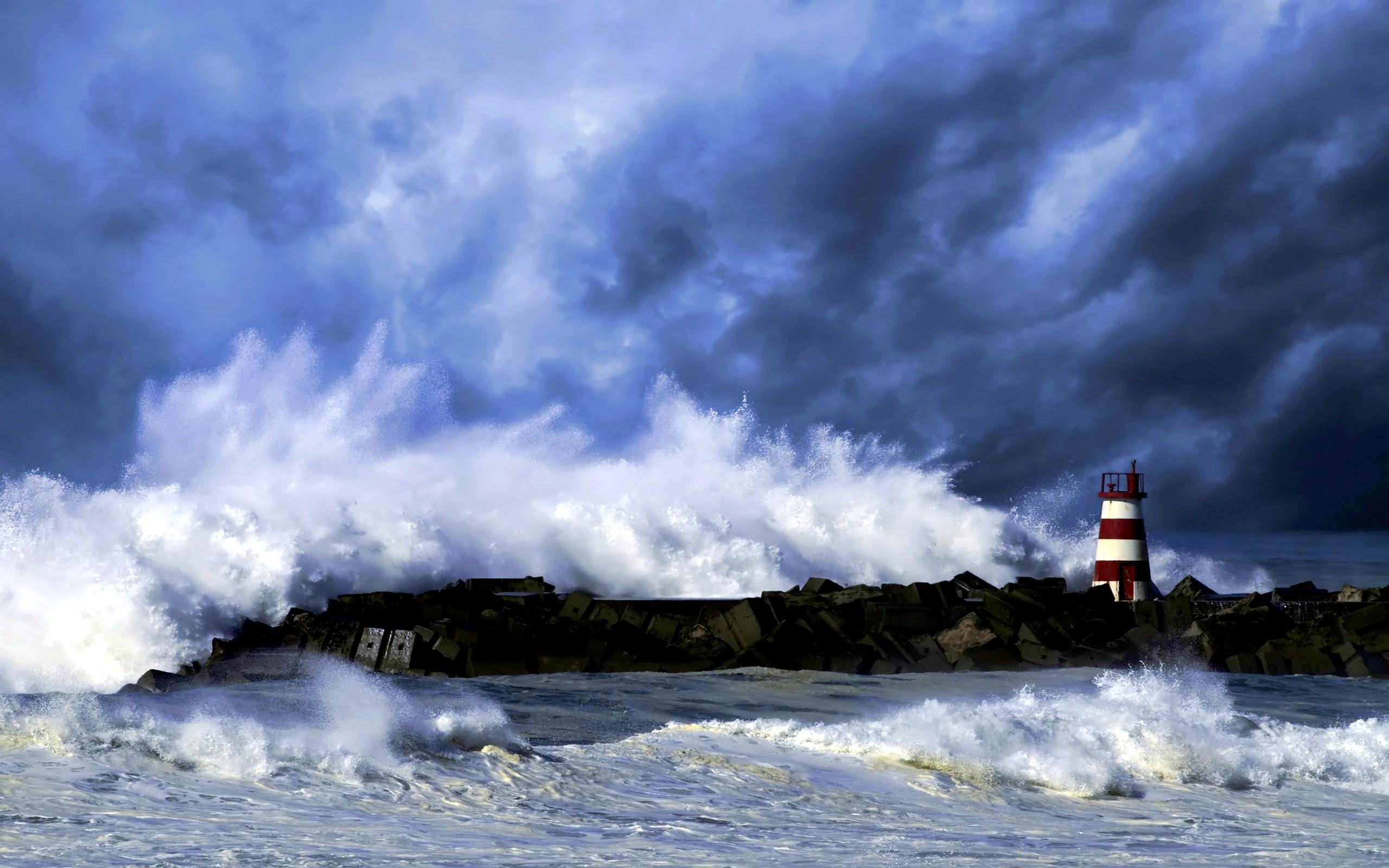42 Desktop Wallpaper Lighthouse Storm Wallpapersafari - vrogue.co