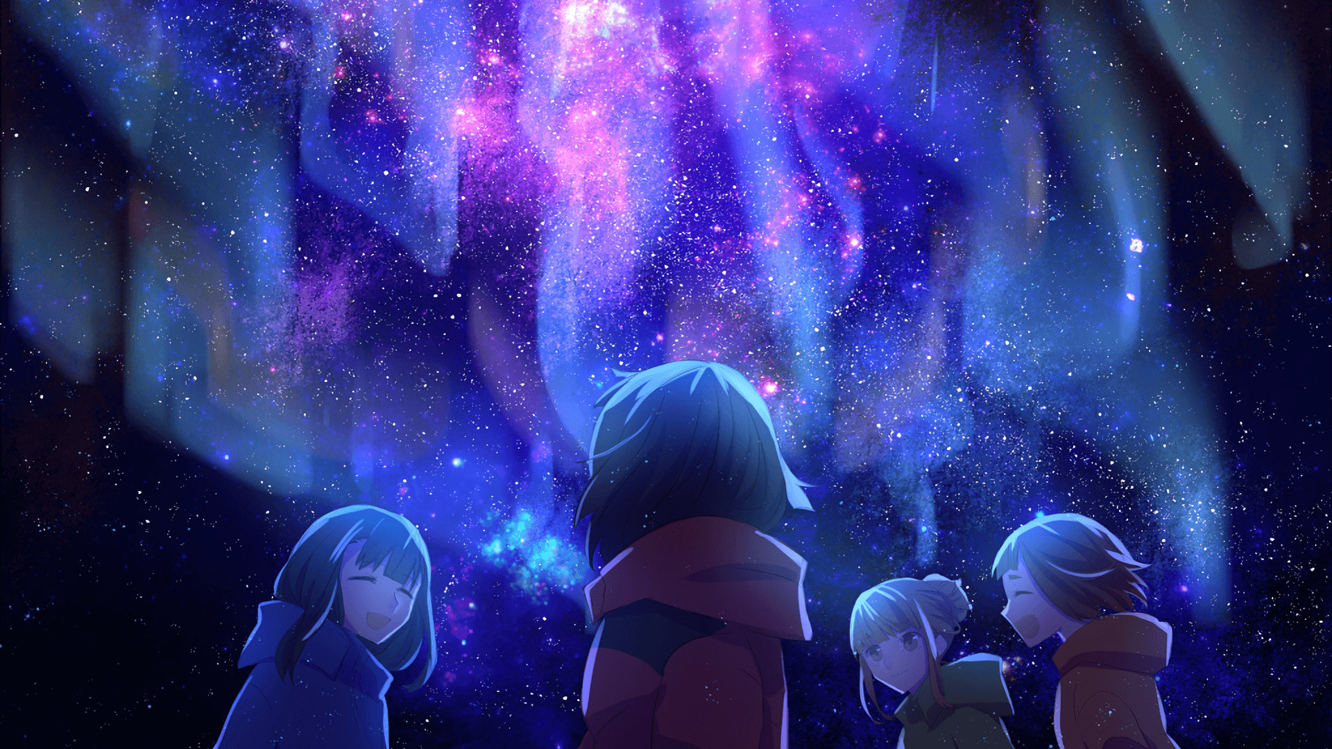 Anime A Place Further Than The Universe HD Wallpaper