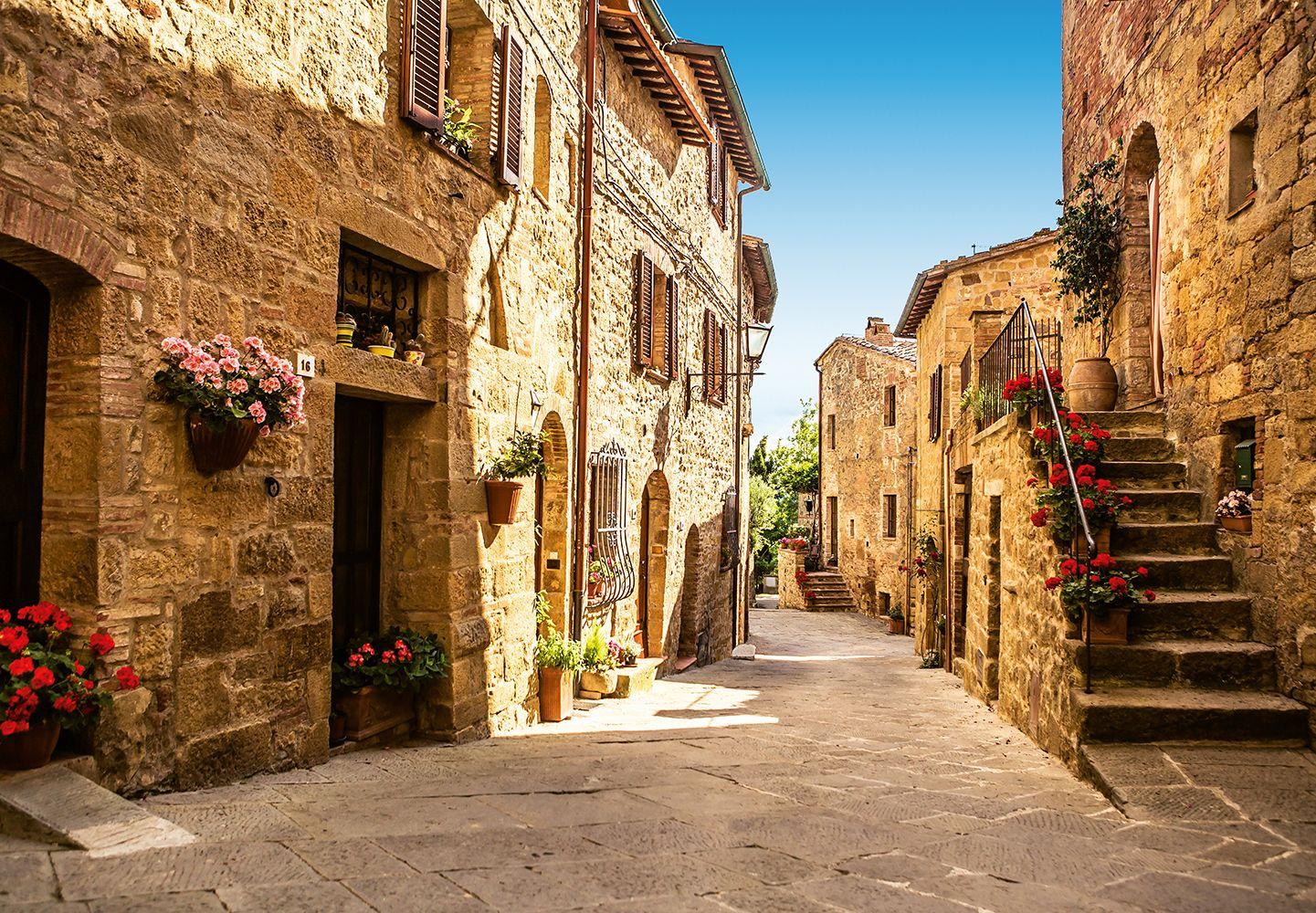 Photo wallpaper Tuscany Village. Shop online