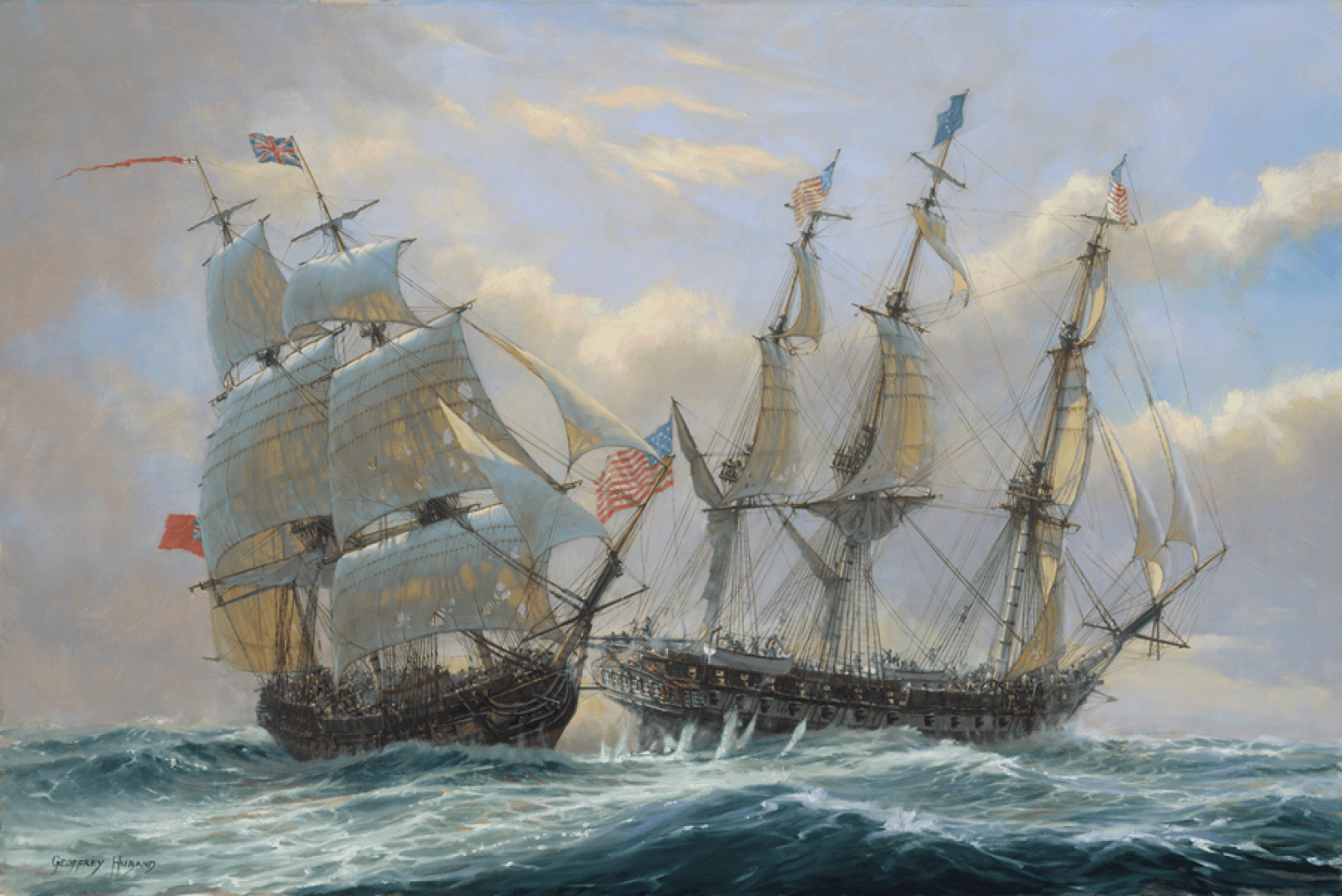 Uss Constitution Painting. Explore collection
