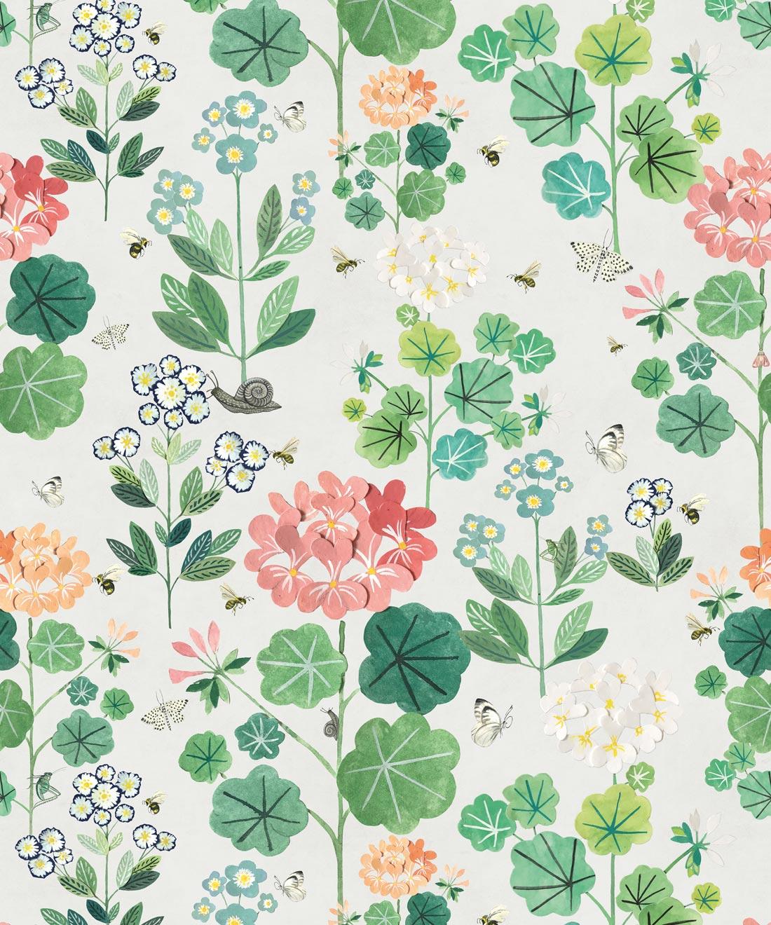 Kids Wallpaper, Sophie's Garden Floral Design AUS
