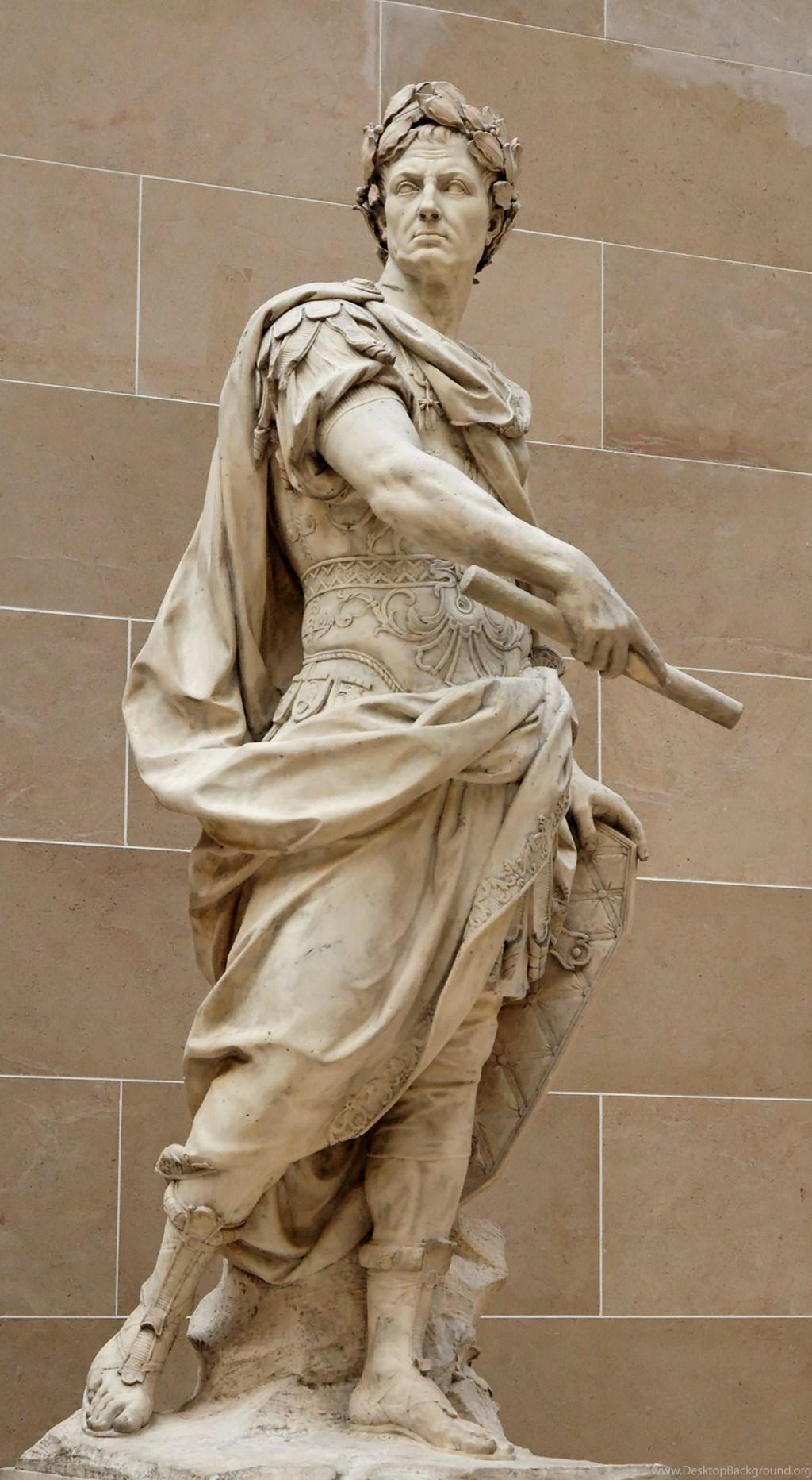 Julius Caesar Marble Statue  Free Stock Photo