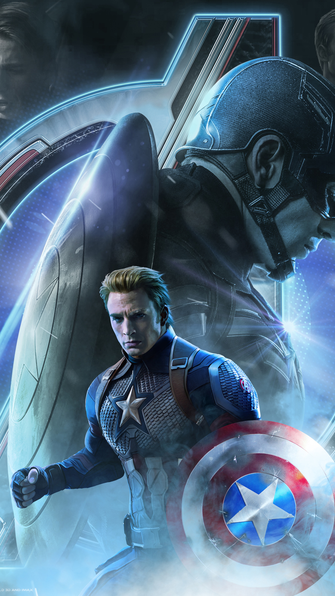 Captain America In Avengers Endgame 2019 iPhone 6s, 6